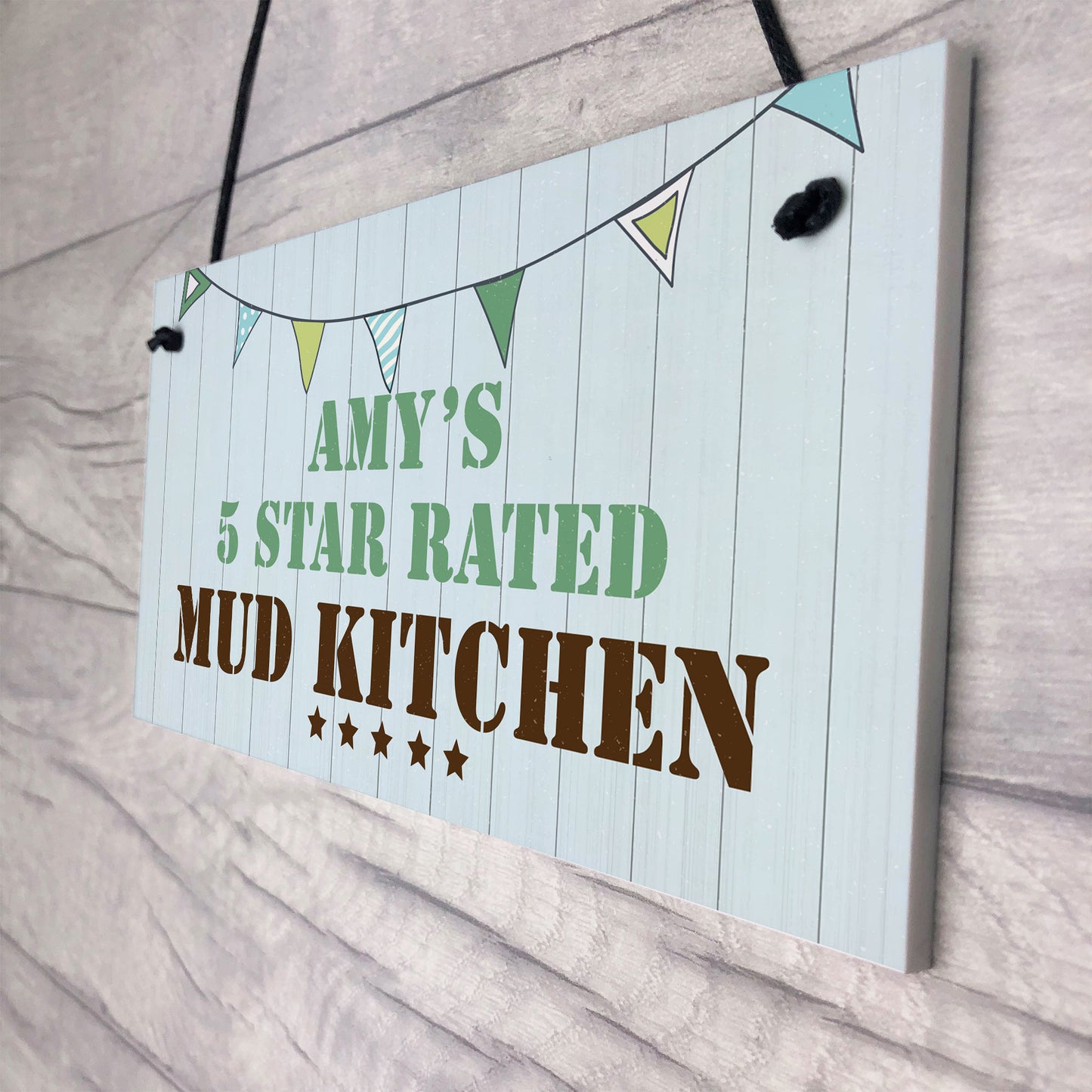 Funny Mud Kitchen Sign Personalised Playhouse Garden Sign