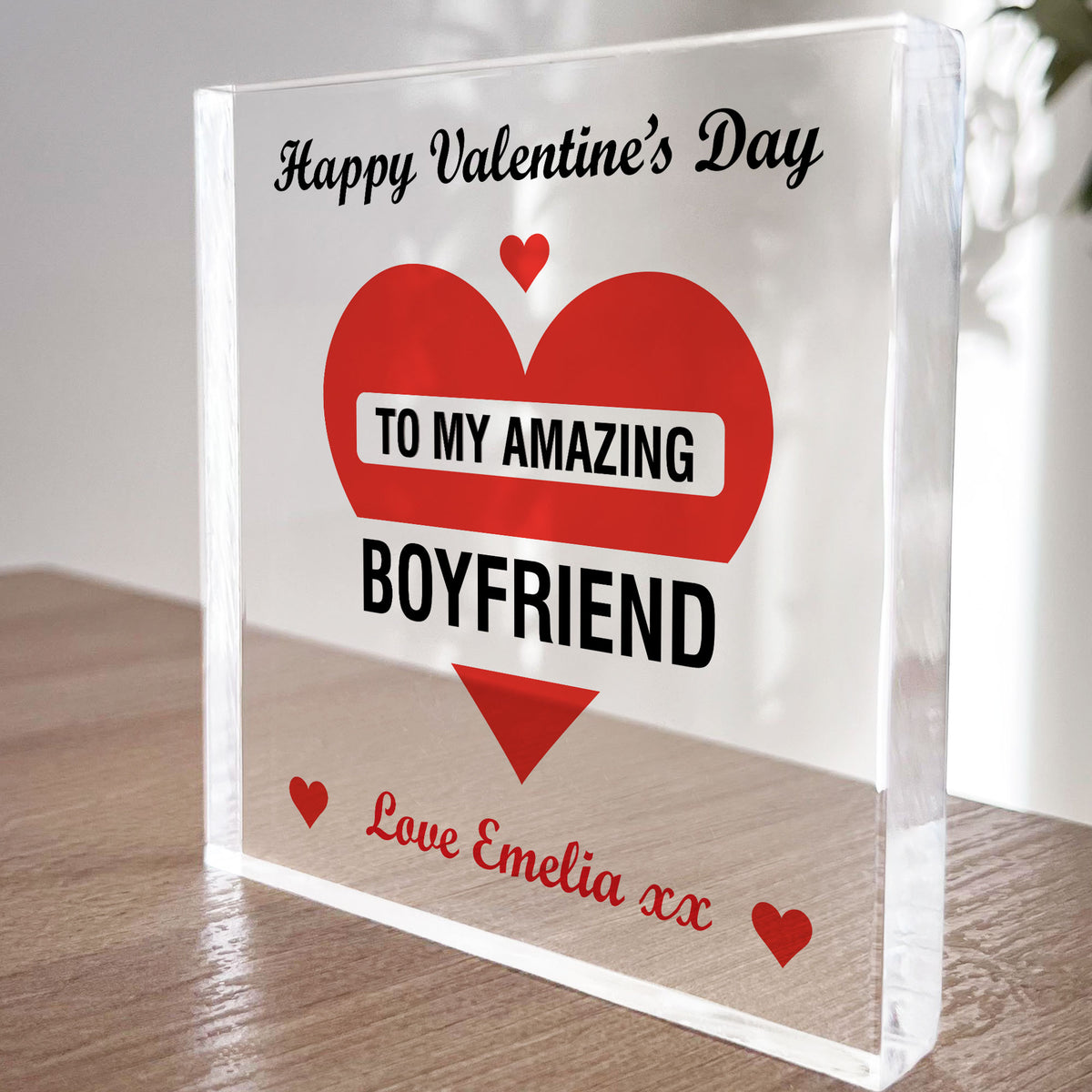 Valentines Gift For Boyfriend Personalised Boyfriend Gifts