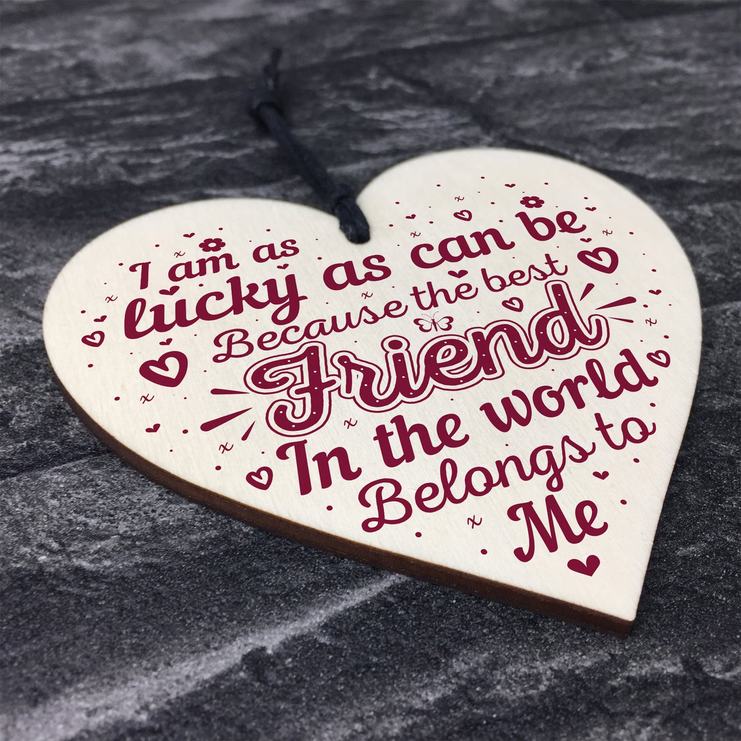 Best Friend Heart Friendship Friend Christmas Birthday Presents