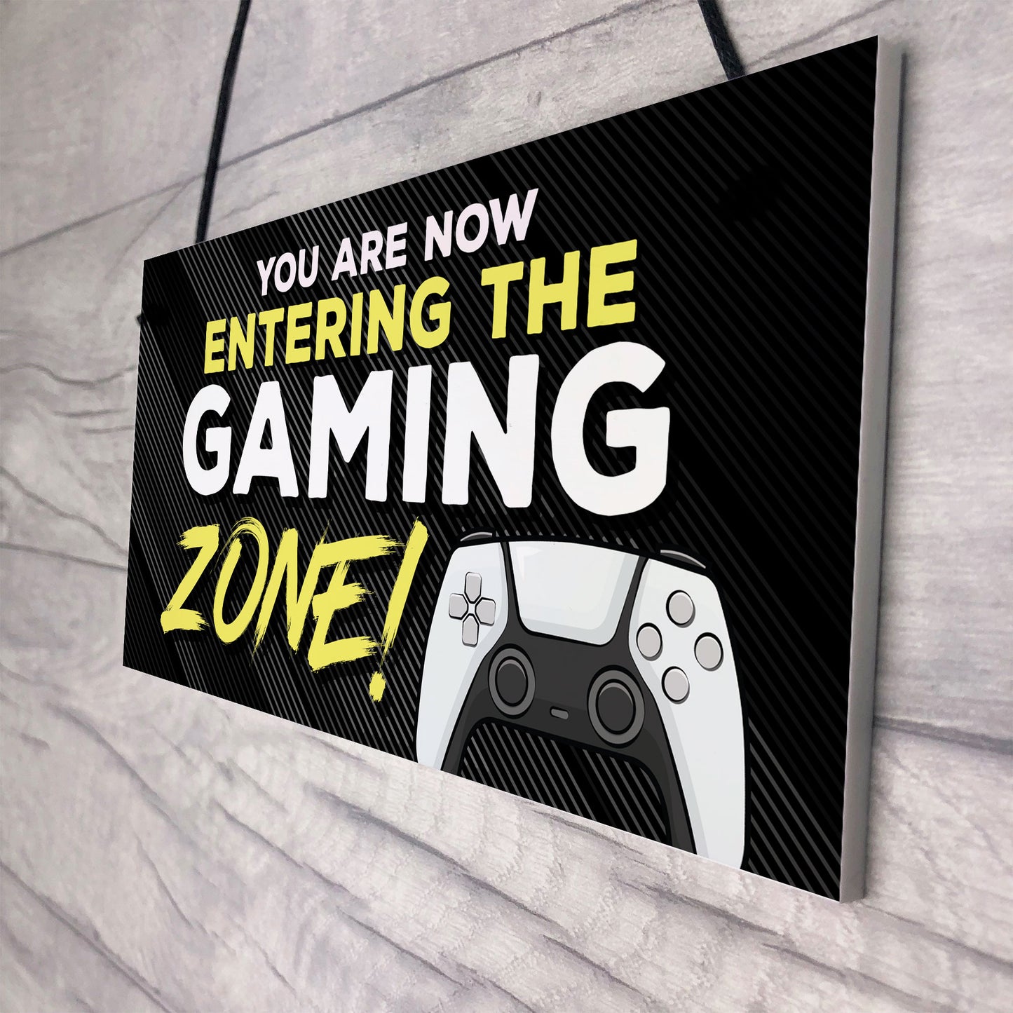 Gaming Sign For Bedroom Hanging Gaming Zone Sign Gaming Bedroom