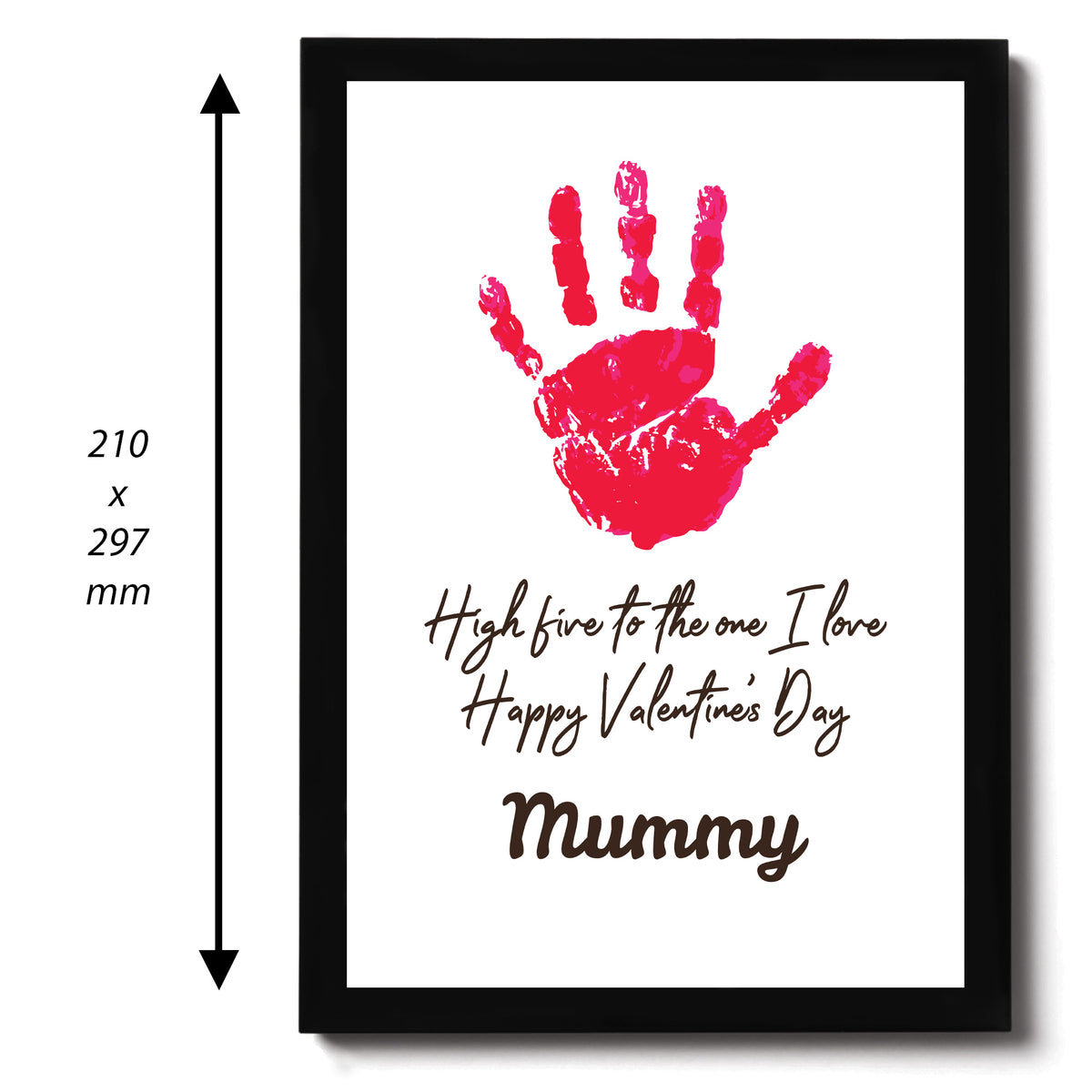 Valentines Day Gift For Mummy From Baby Framed Print Valentines