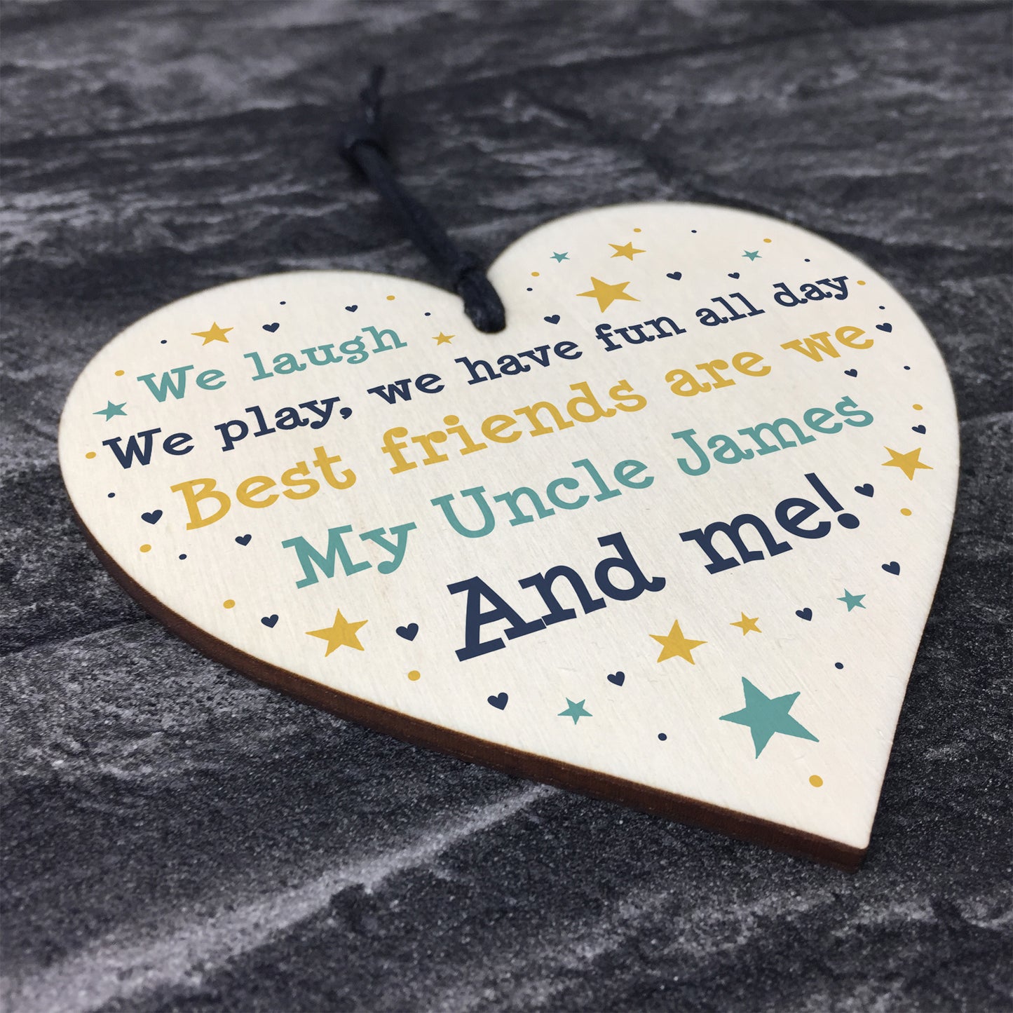 Personalised Uncle Gift Birthday Christmas Gift From Niece