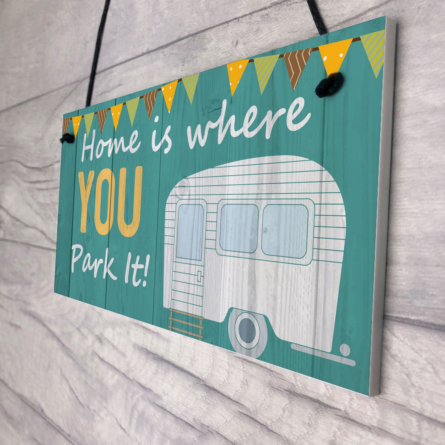 Caravan Accessories Hanging Wall Door Sign Caravan Sign Decor