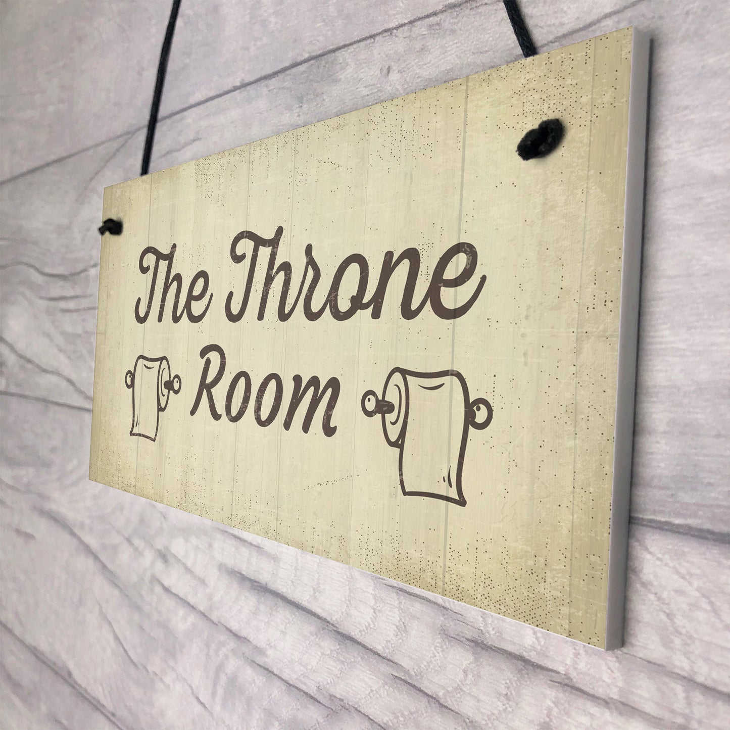 The Throne Room Toilet Bathroom Plaque Shabby Chic Ladies Gents