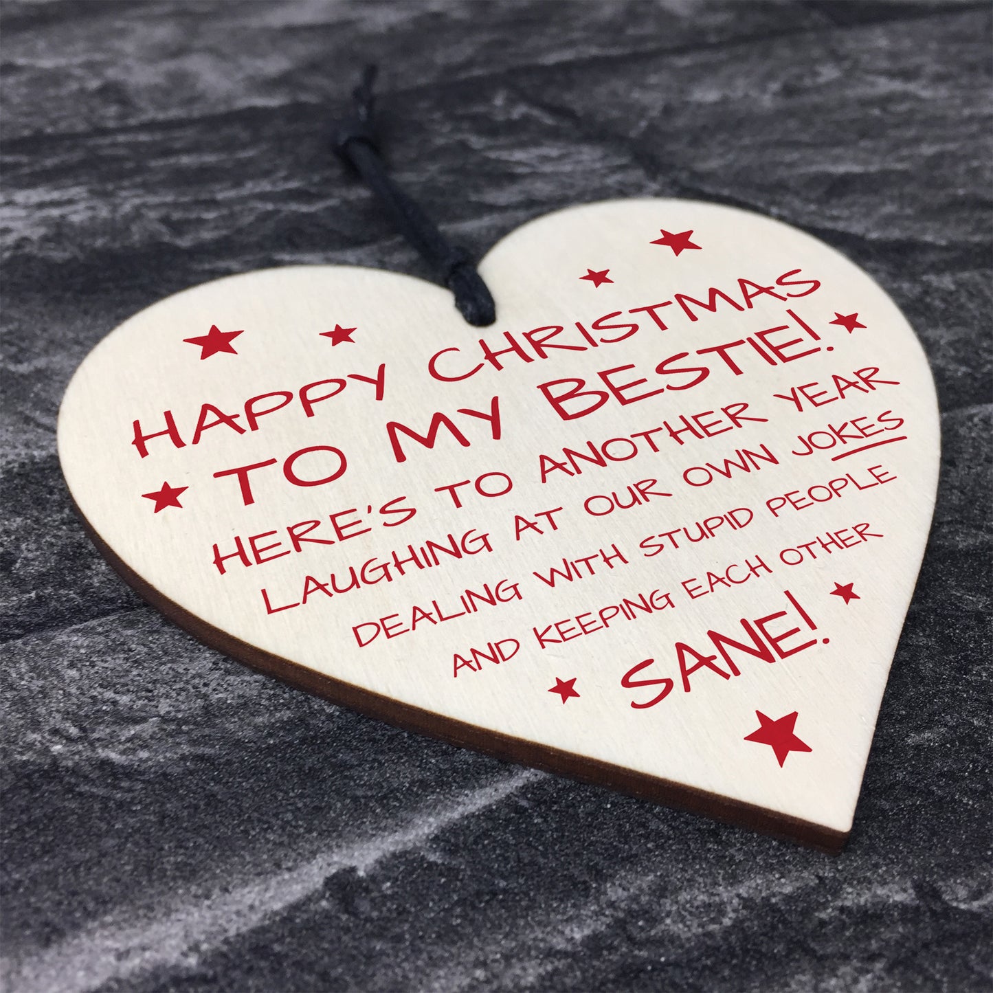 Happy Christmas To My Best Friend Novelty Friendship Gift