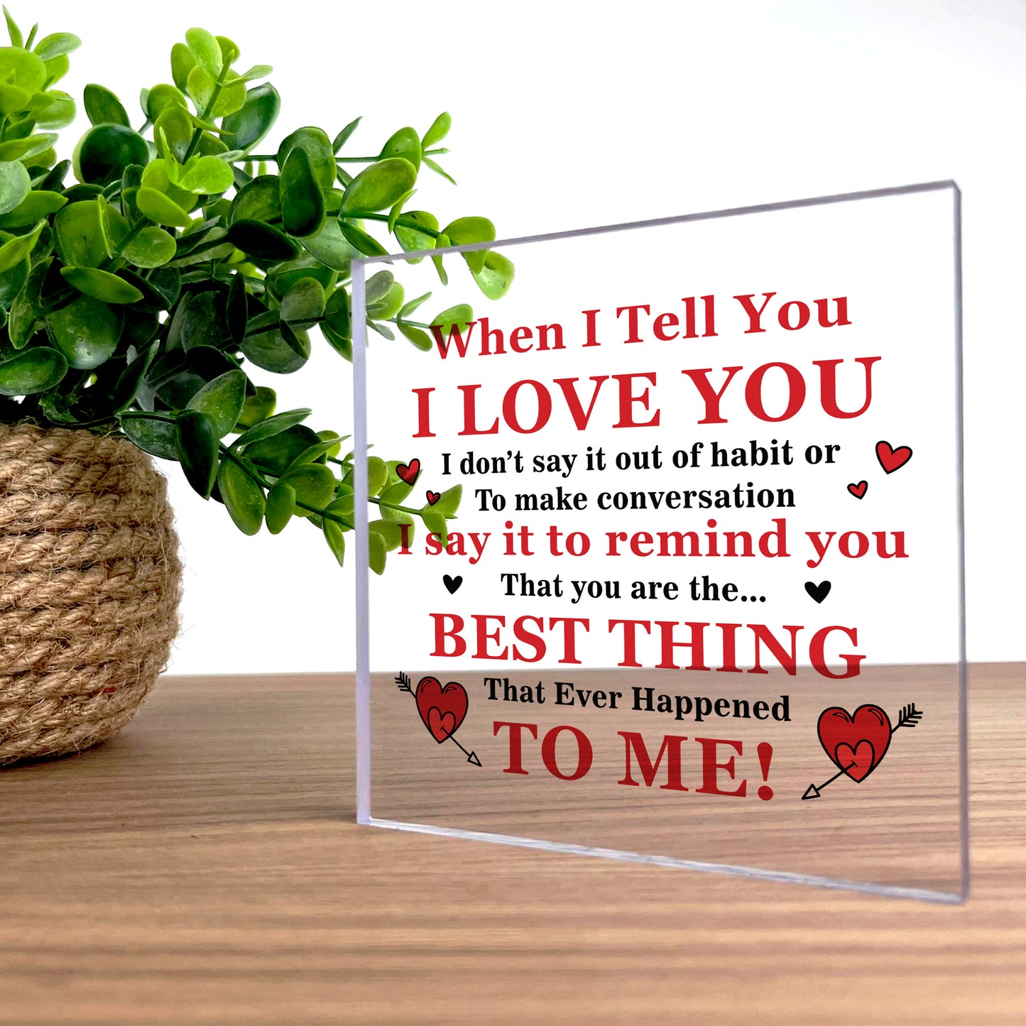 Valentines Birthday Gift for Her Him Anniversary Present Wife