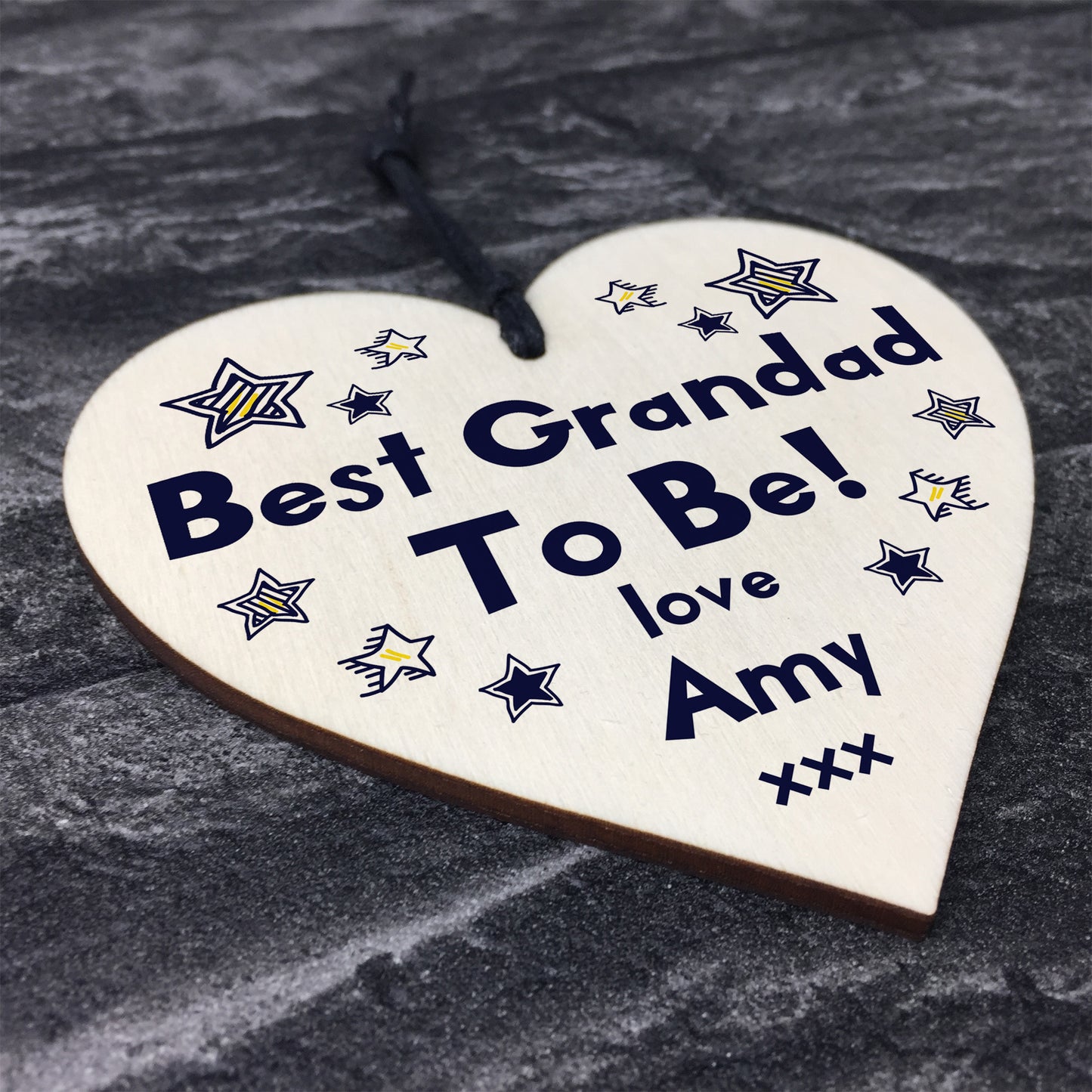 Best Grandad To Be Gift Personalised New Baby Gift Birthday Xmas