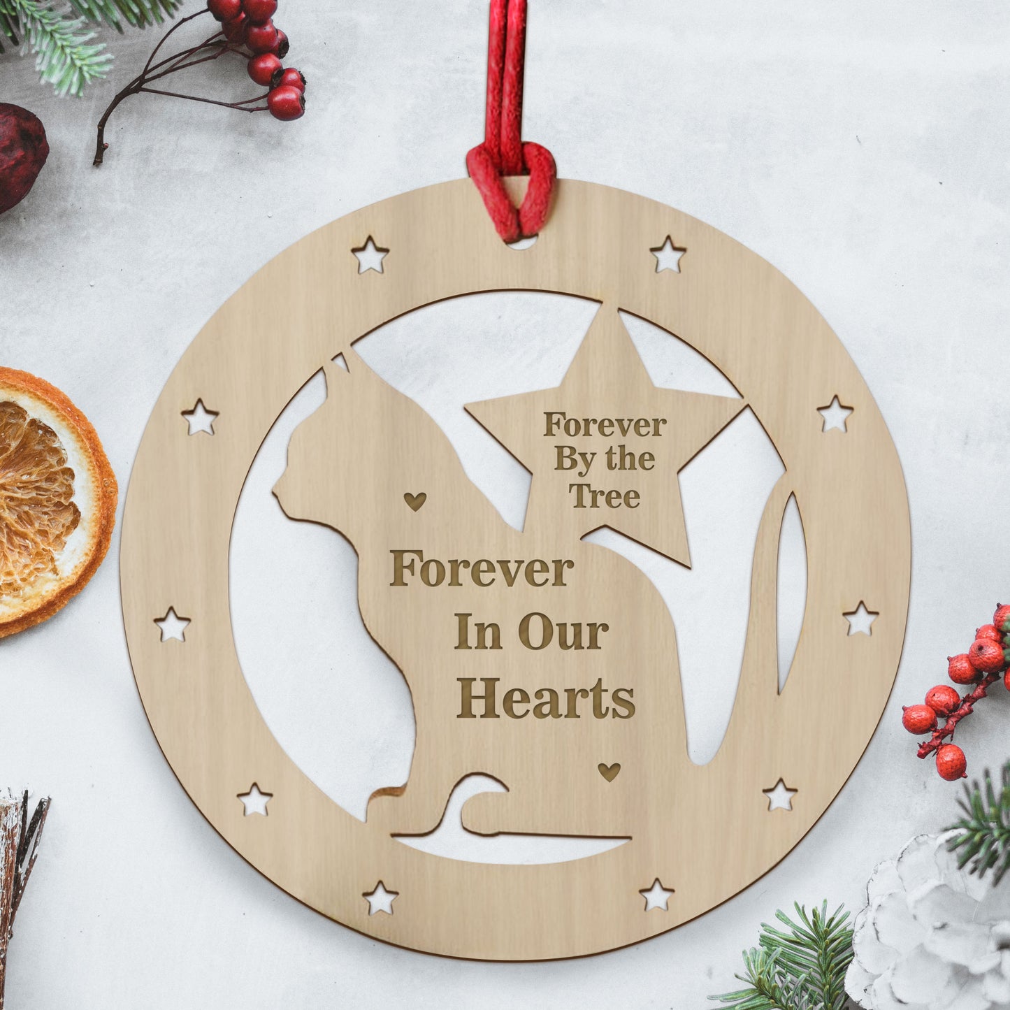 Memorial Tree Decoration For Cat Hanging Christmas Tree Decor