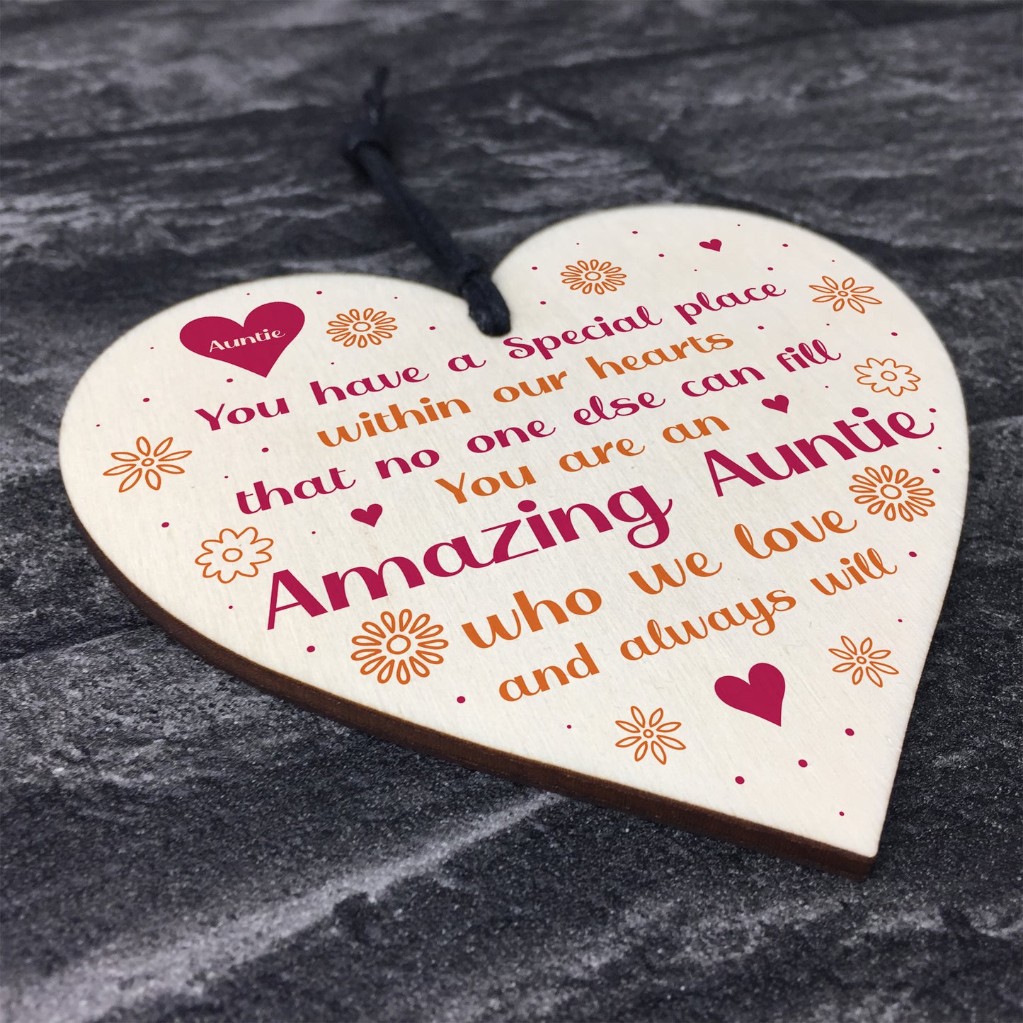 Amazing Uncle Gifts For Birthday Wooden Heart Sign Thank You