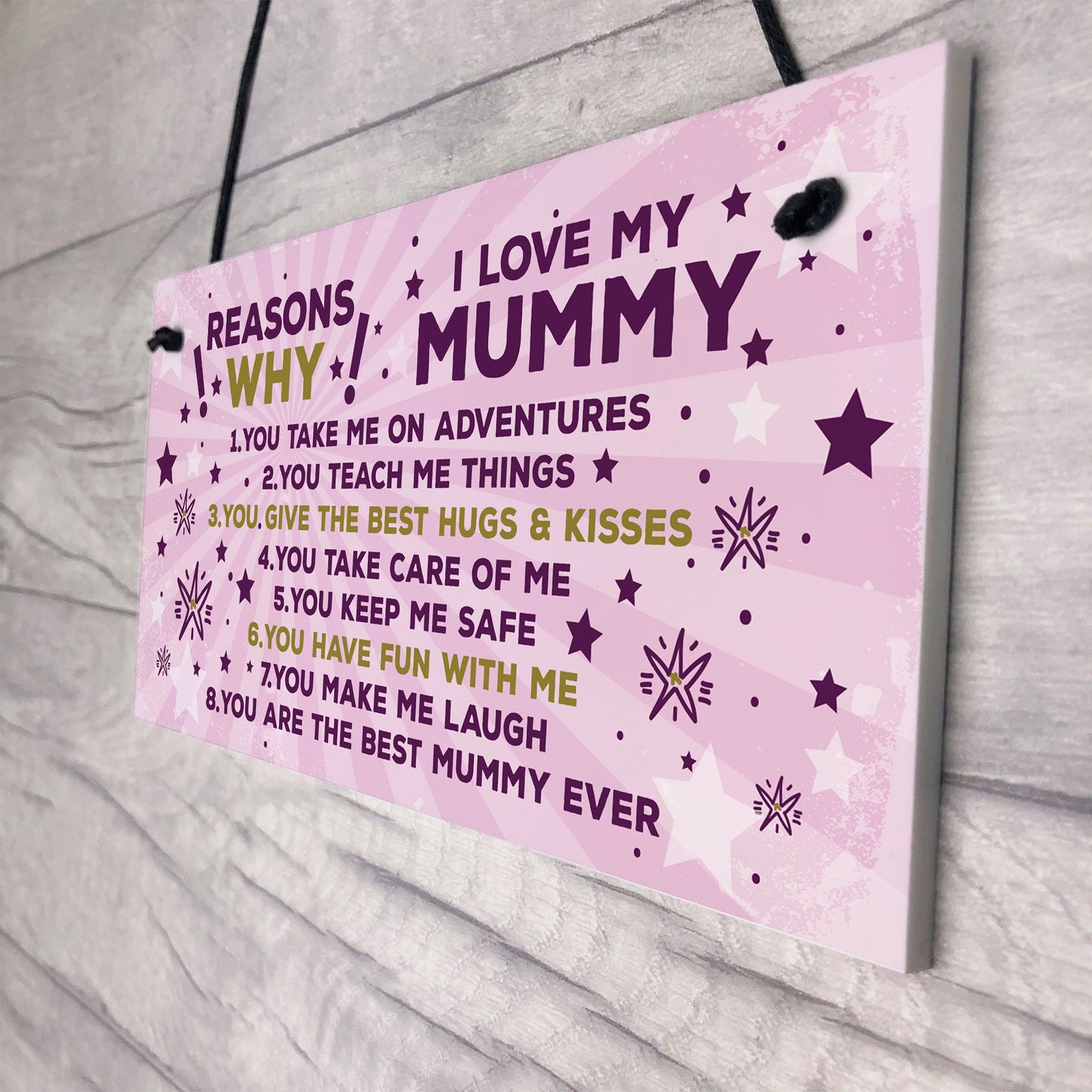 Mummy Birthday Gift Mummy Birthday Card Mothers Day Gift Plaque