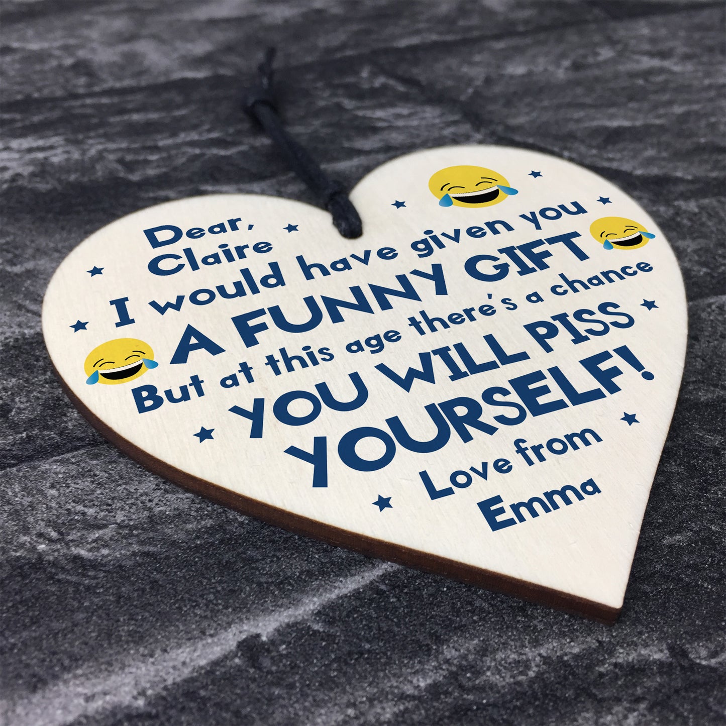 Funny PERSONALISED Birthday Gift For Him Her Friend Rude Gifts