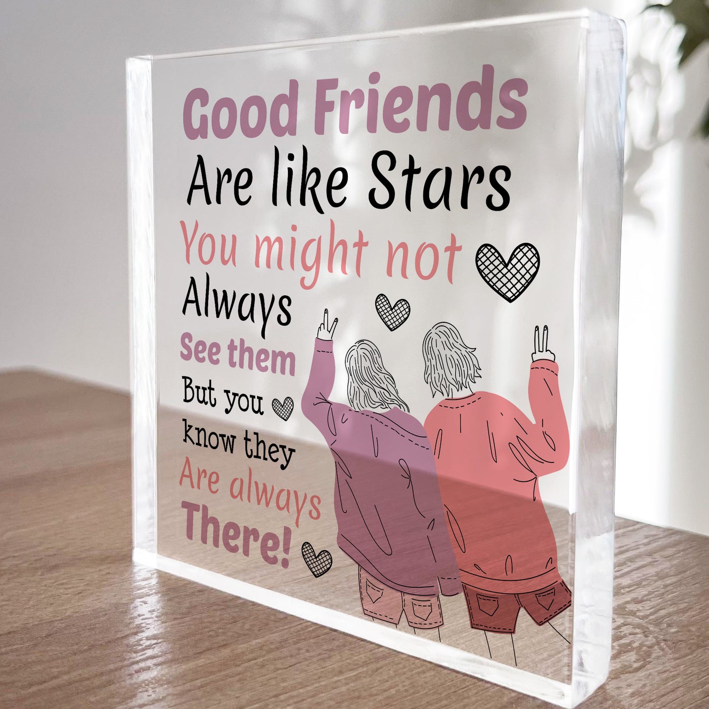 Best Friend Plaque Friend Friendship Gift Christmas Birthday