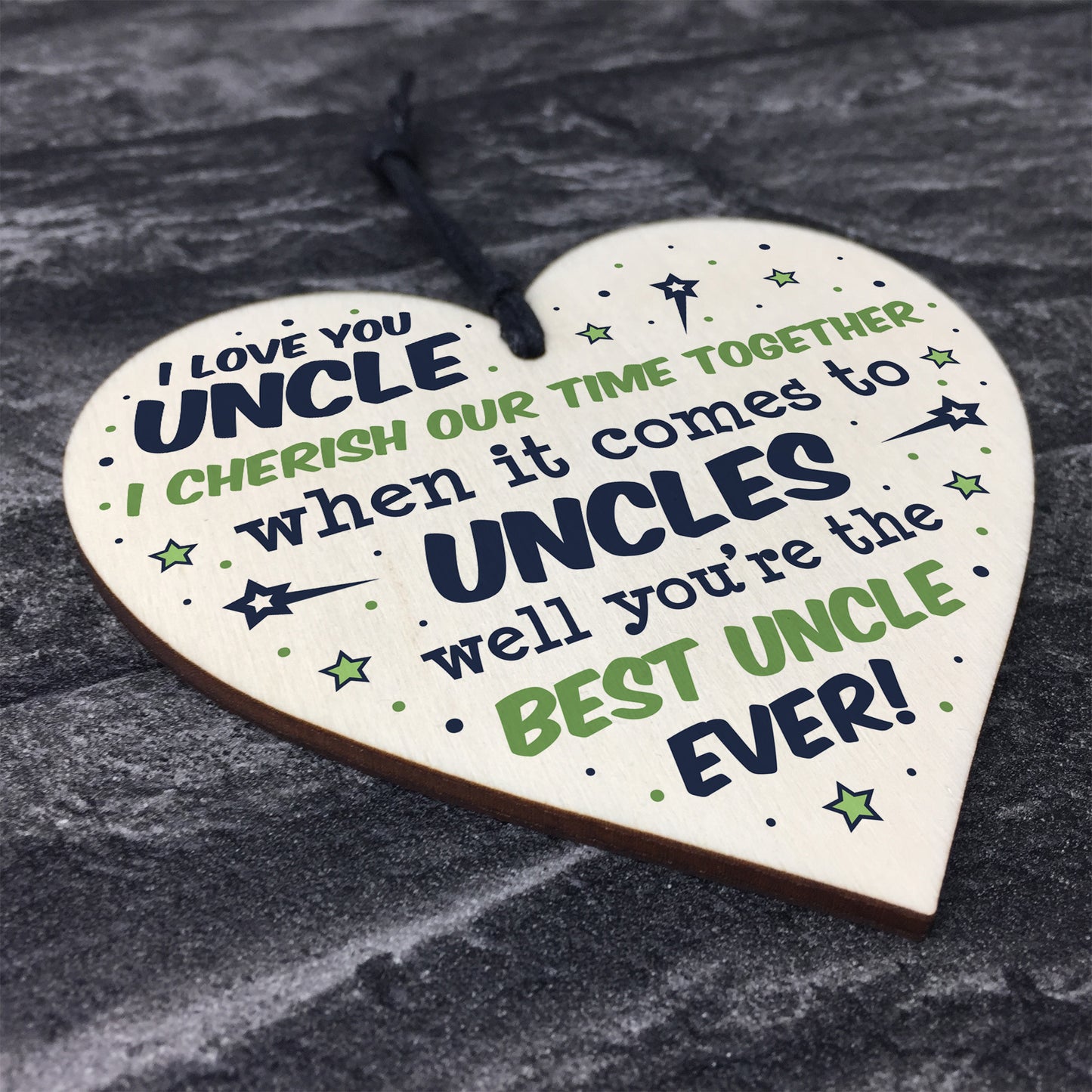 Birthday Christmas Gift for Uncle Super Hero Theme Novelty Uncle