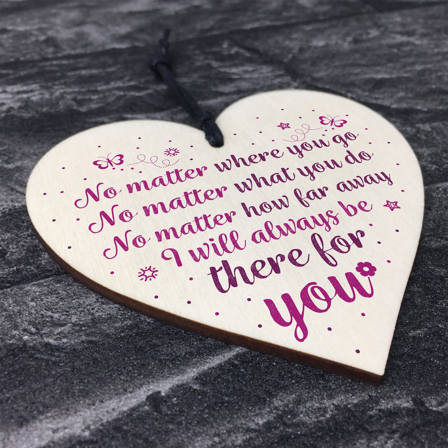 Always There Best Friend Sister Gifts Heart Friendship Plaque