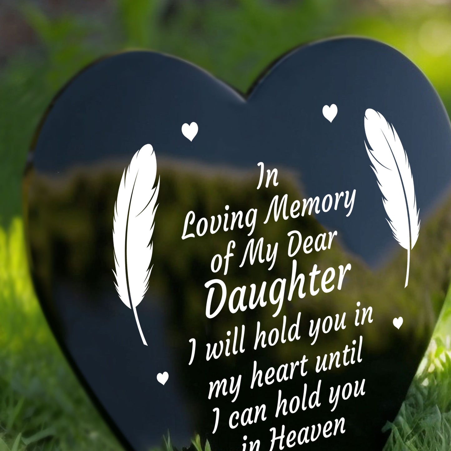 Memorial Plaque For Daughter In Memory Remembrance Plaque