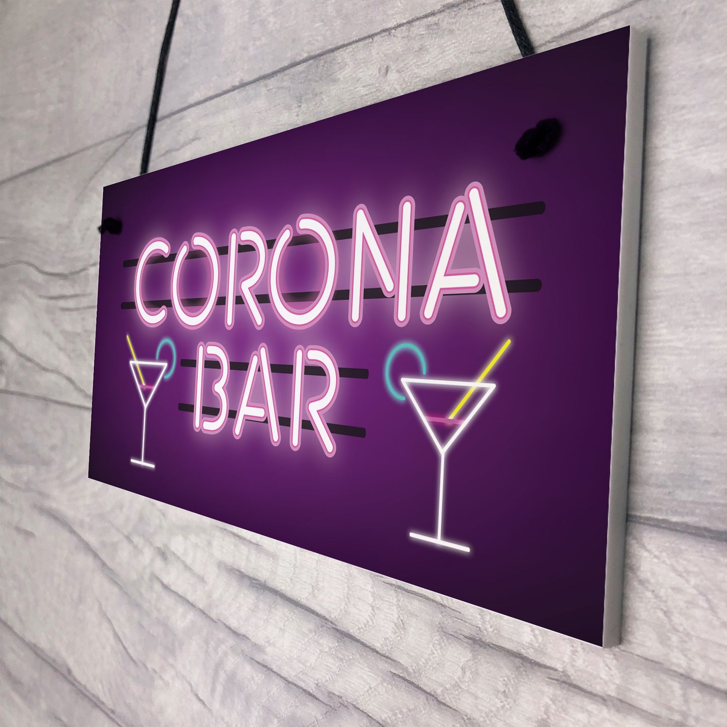 Funny Bar Signs Quarantine Gifts Novelty Home Bar Decor Gifts