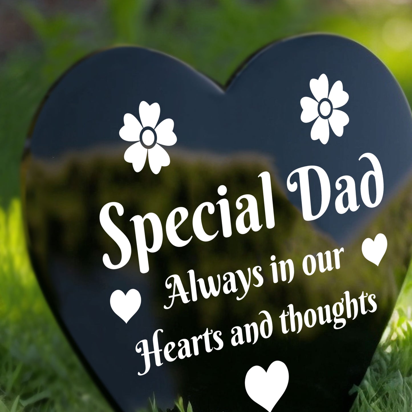 Graveside Memorial Stake For Dad Memorial Decorations For Dad