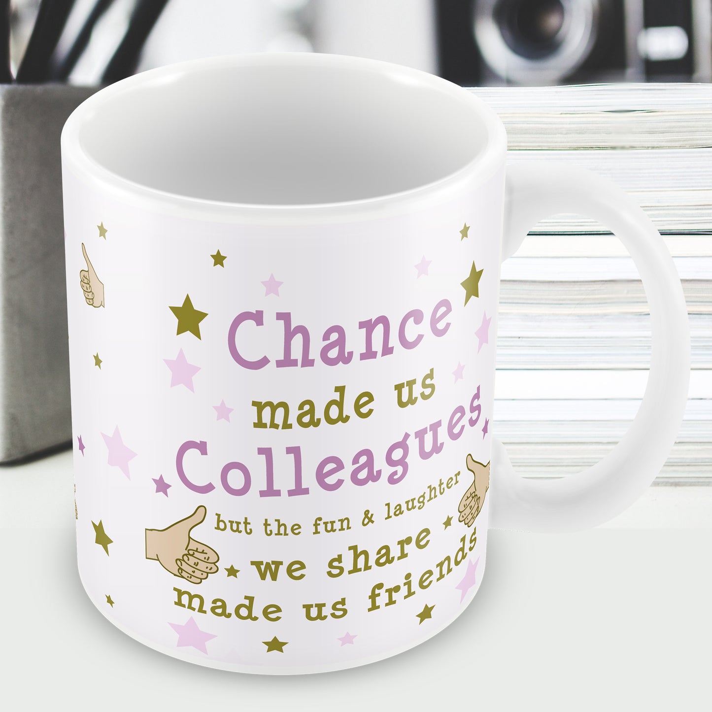 Chance Made Us Colleagues Mug Friendship Gift Colleague Leaving