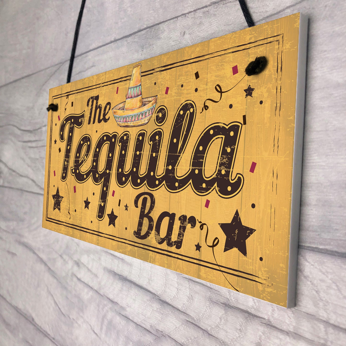 Shabby Chic The Tequila Bar Garden Home Bar Shed Pub Plaque