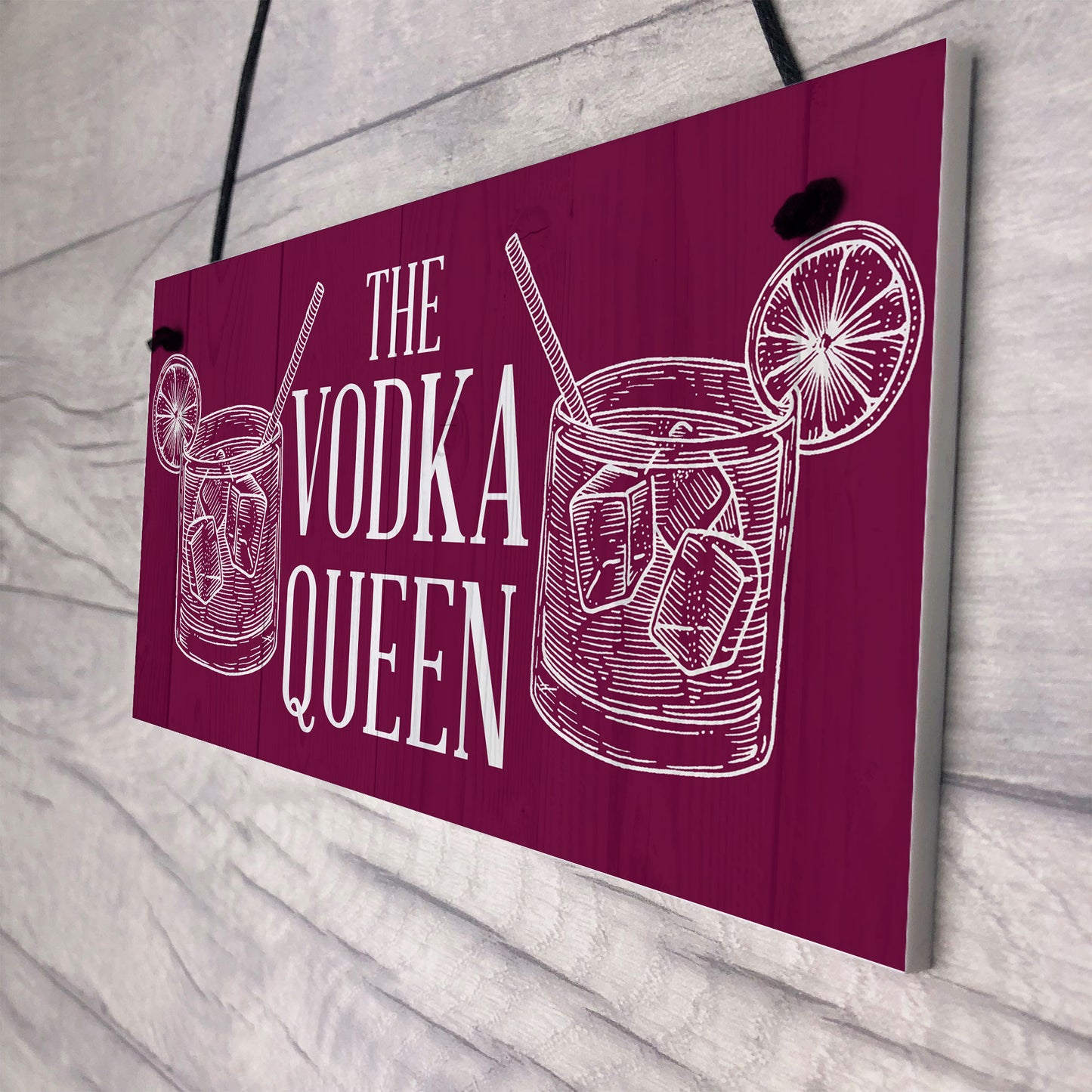 The Vodka Queen Funny Friendship Gift For Her Novelty Vodka Bar