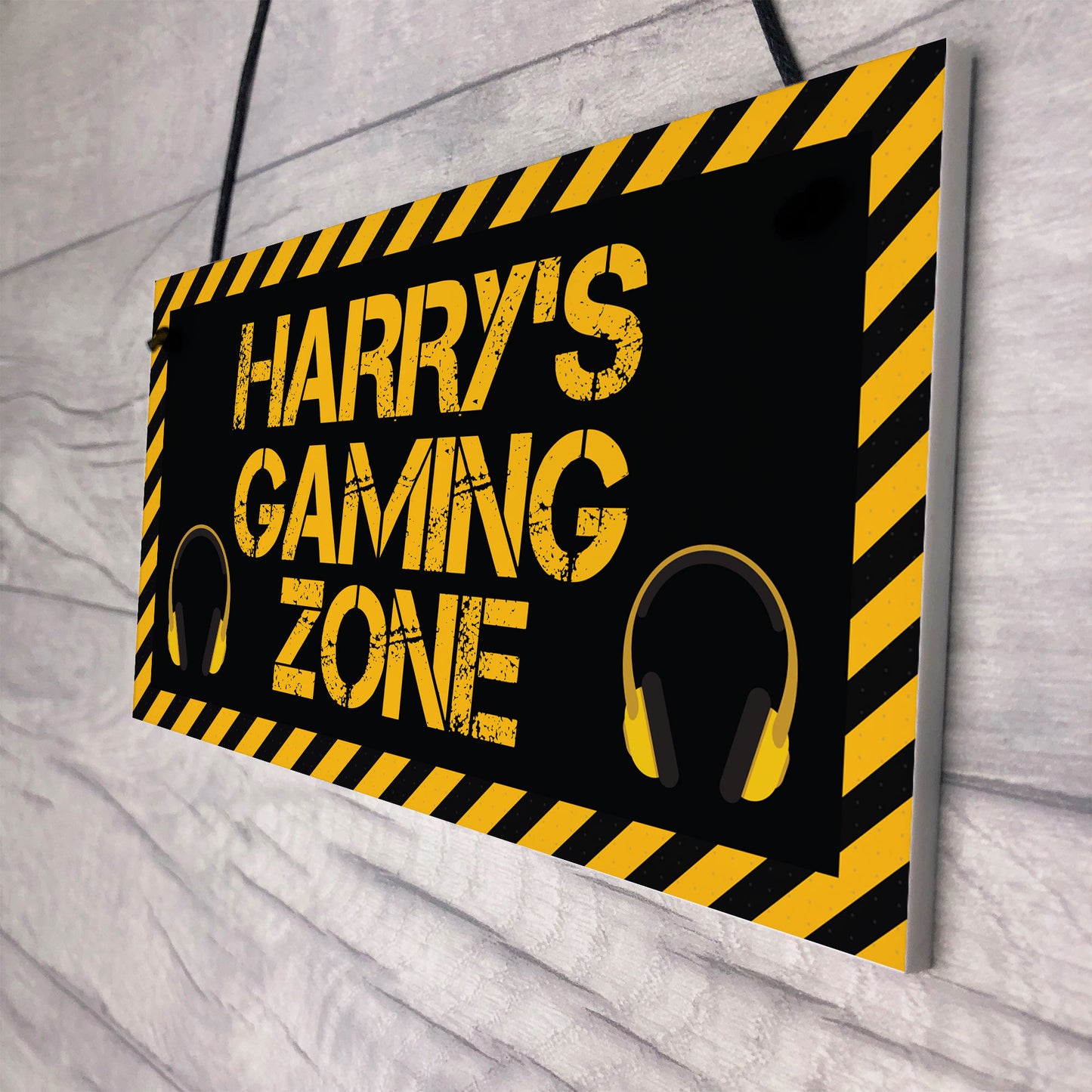 Gamer Gaming Zone Games Room Sign Man Cave Gifts For Brother