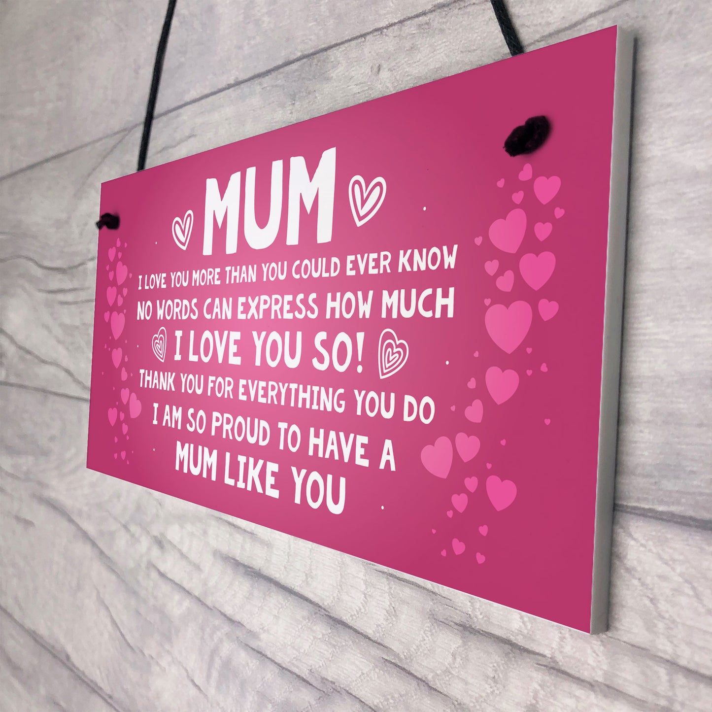 Mum Gift For Birthday Christmas Hanging Sign Gift For Mum