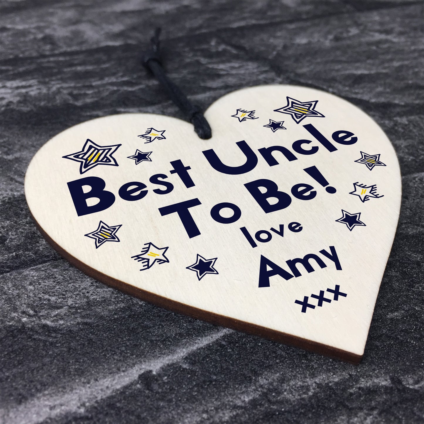 Best Uncle To Be Gift Personalised New Baby Gift Birthday Xmas