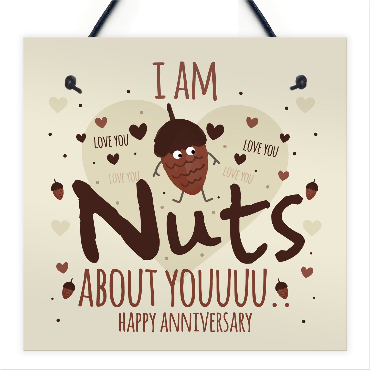 Funny Happy Anniversary Card Anniversary Gift For Him Her Plaque