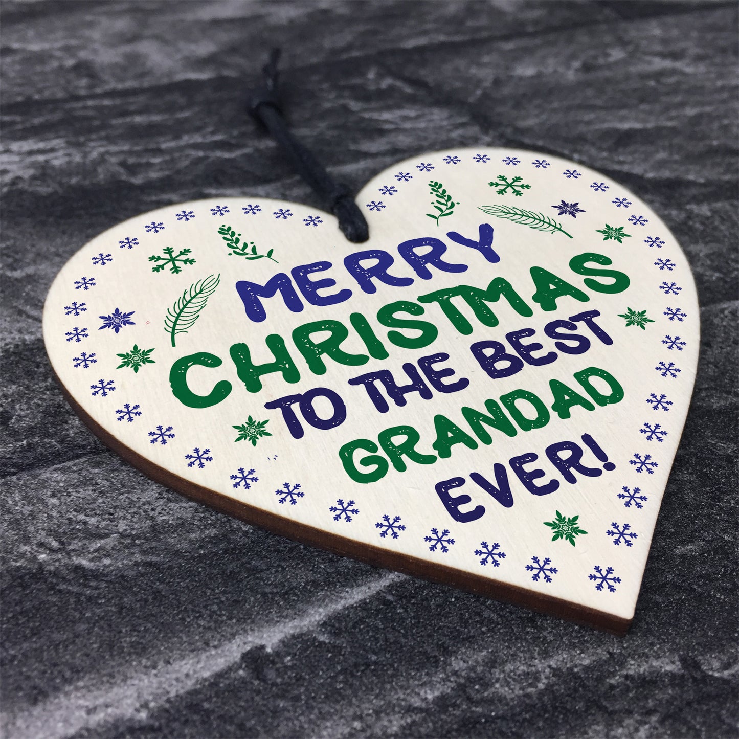 Christmas Gifts For Grandad Grandparent Christmas Gift Heart