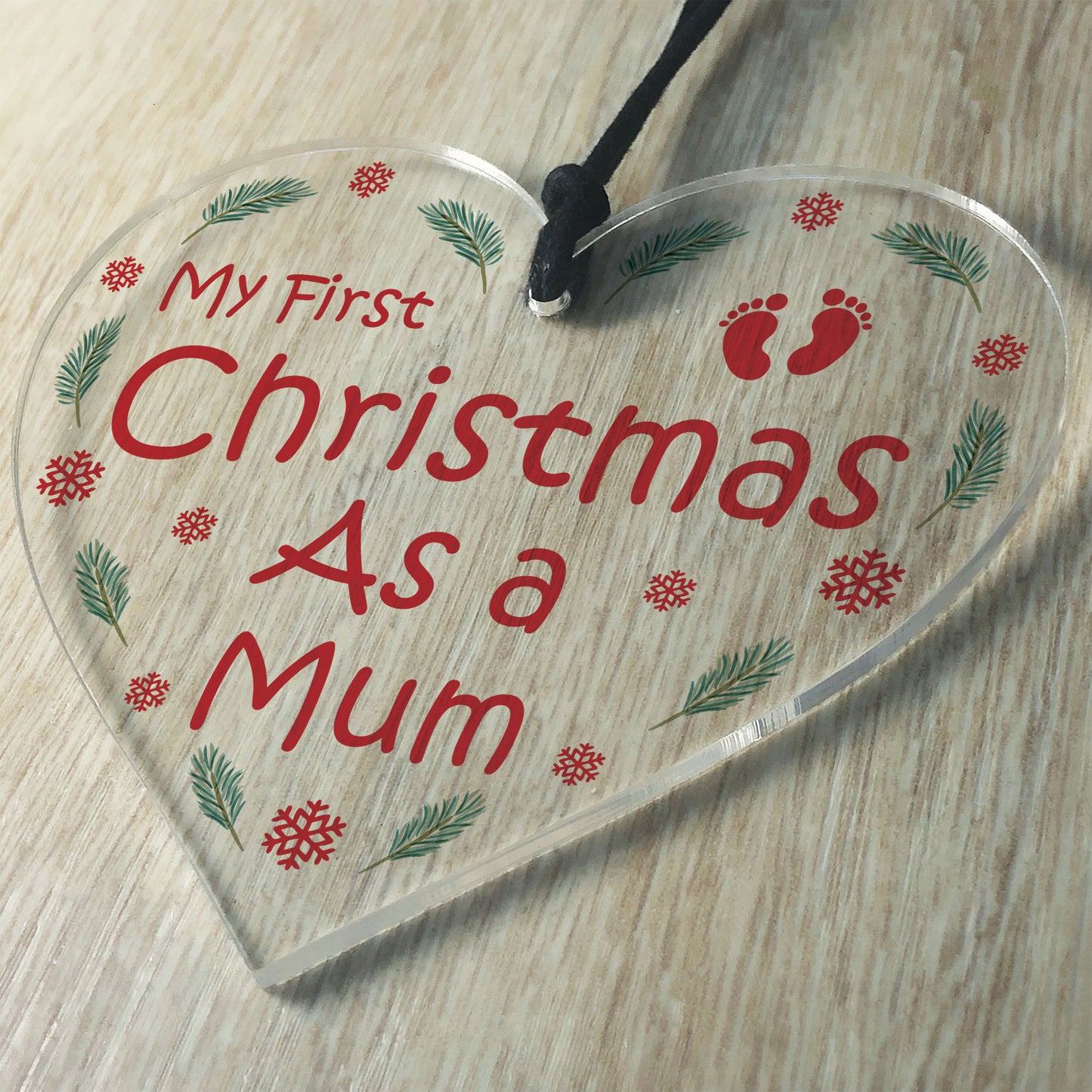 First Christmas As A Mum Bauble Hanging Christmas Tree Decor