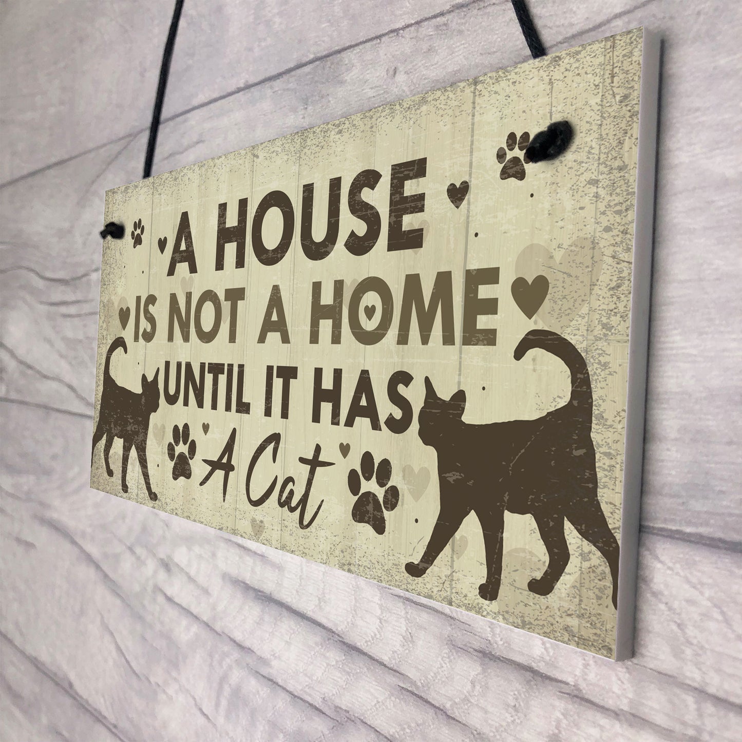 Novelty Cat Gifts For Home Gift For Cat Lovers Funny Animal Sign