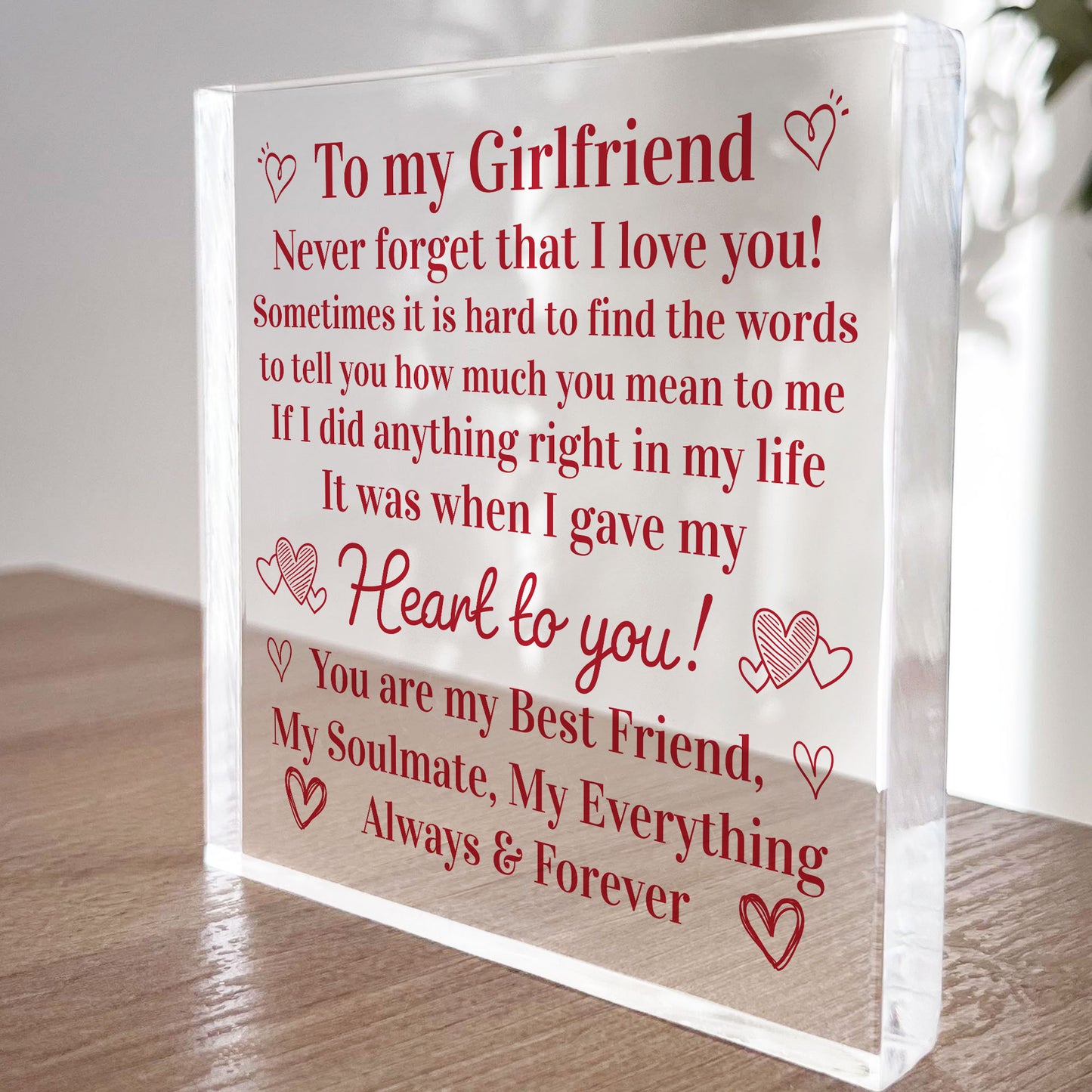 Valentines Day Gift Anniversary Birthday For Girlfriend