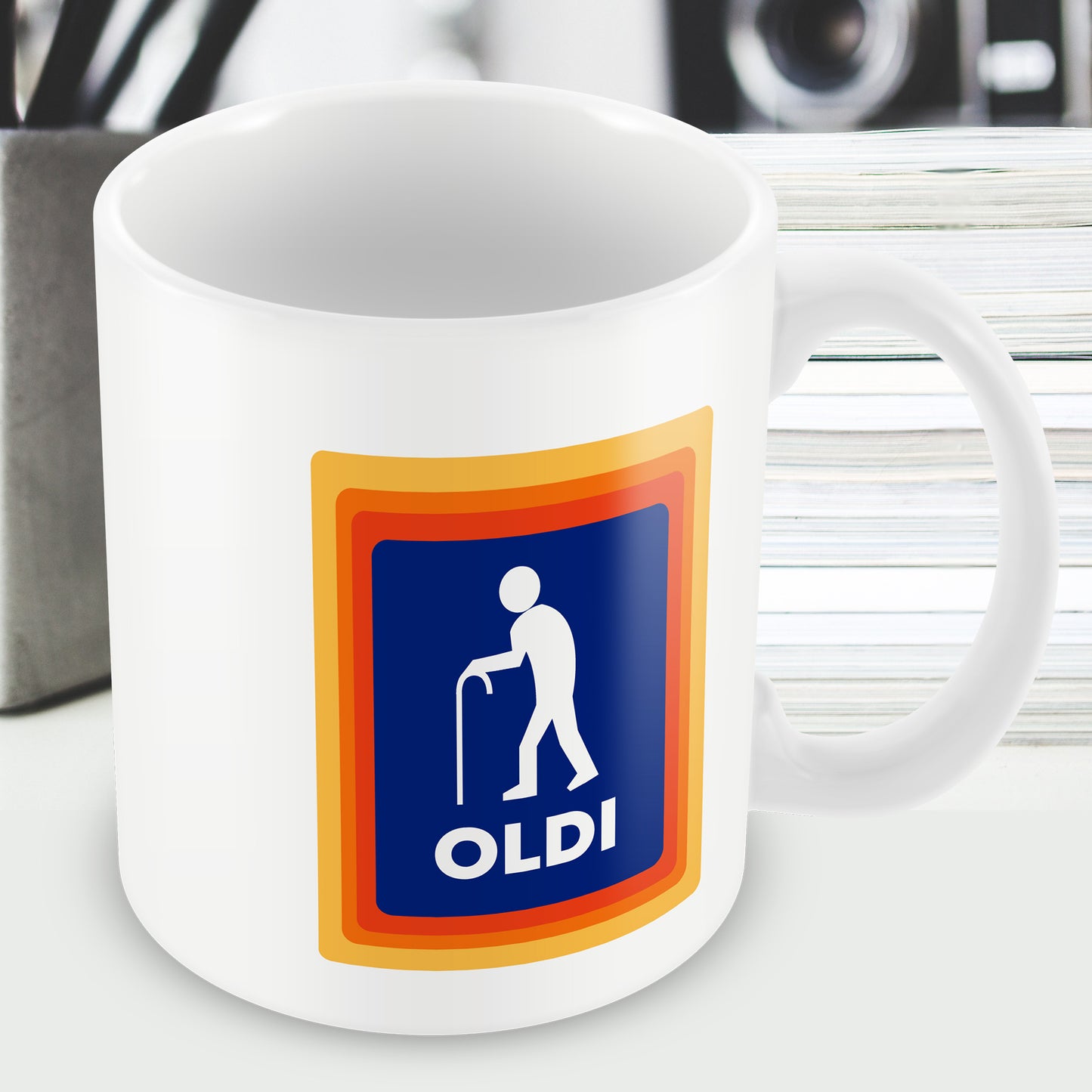 Oldi Mug Novelty Rude Gift For Dad Grandad Adult Birthday Xmas