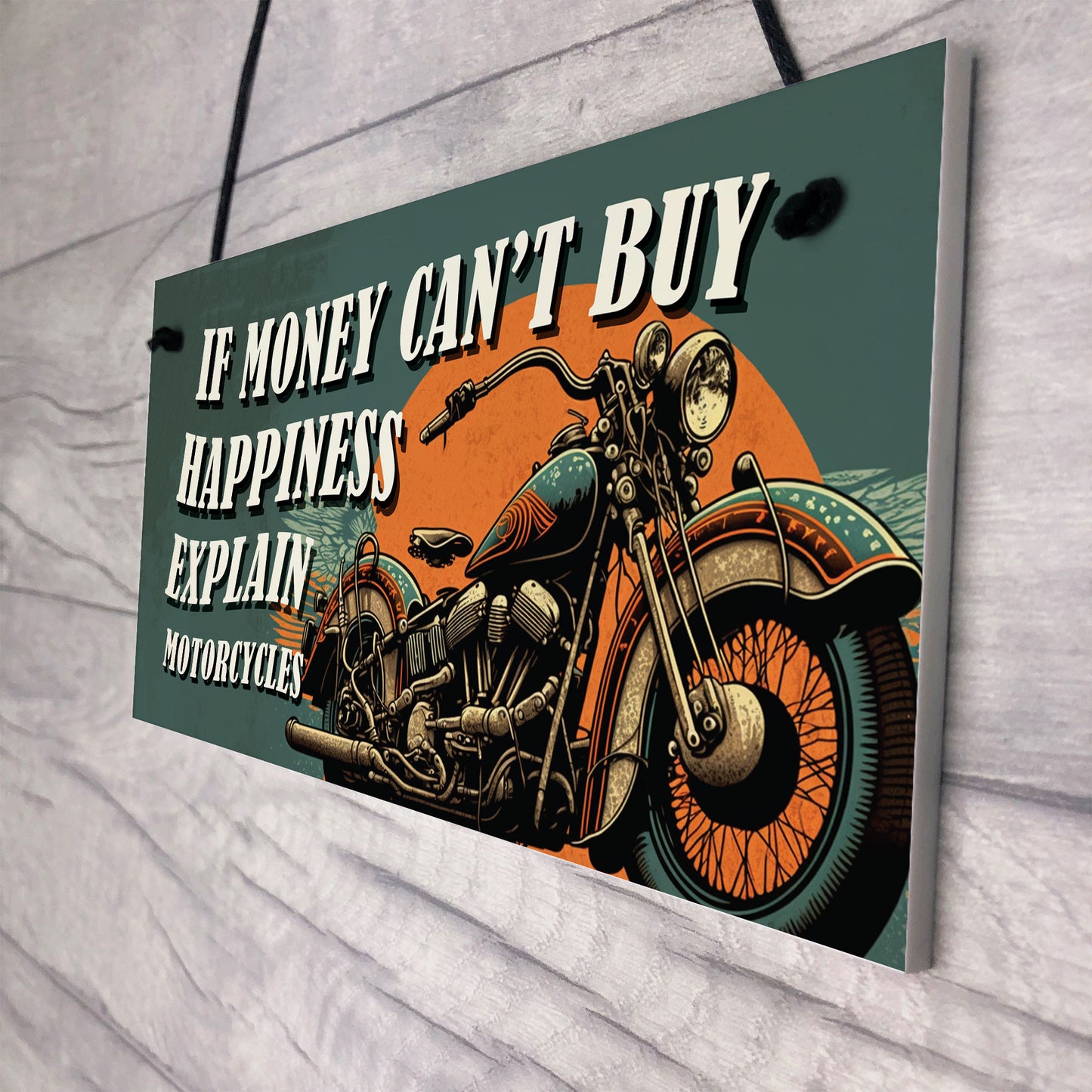 Novelty Motorcycle Gifts for Men Women Bikers Funny Motorbike