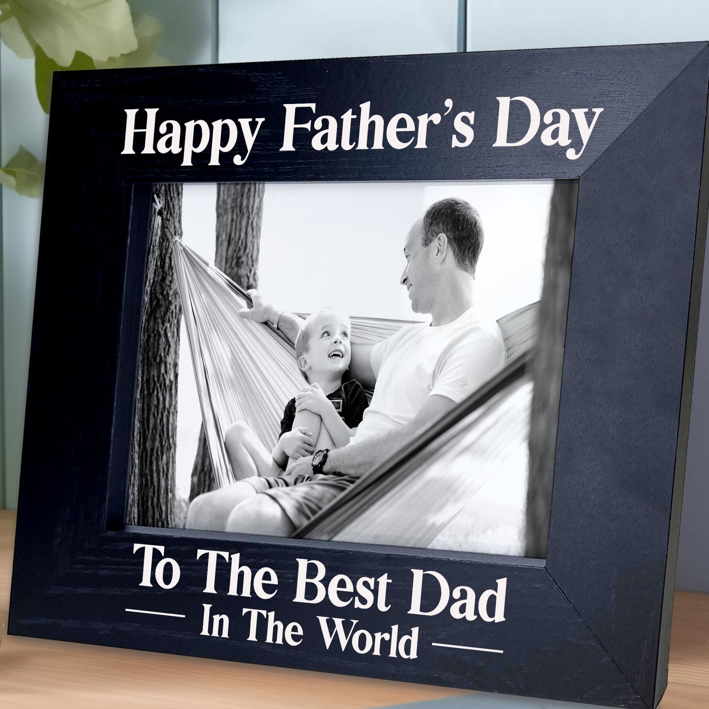 Best Dad In The World Black Photo Frame Fathers Day Gift For Dad