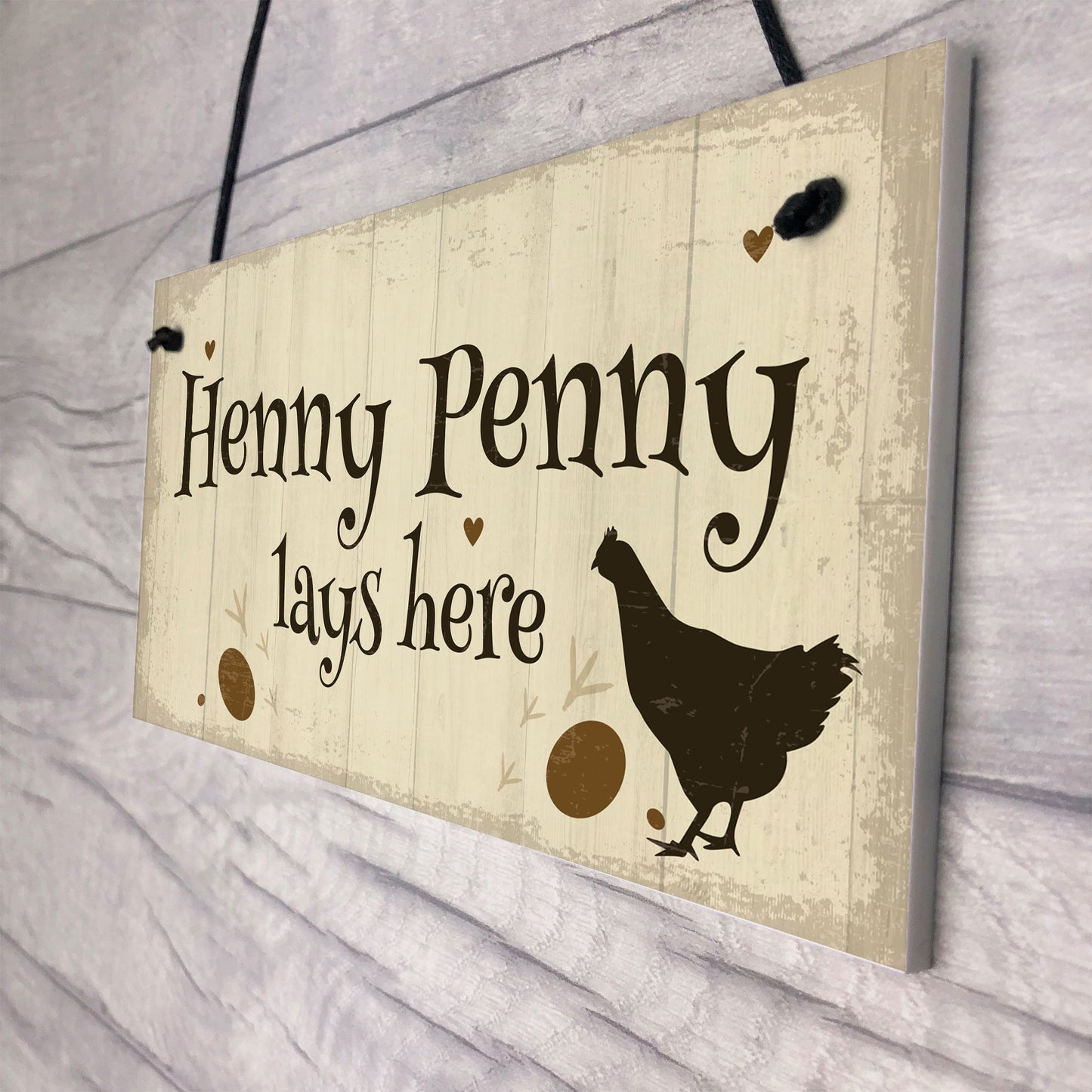 Novelty Chicken Sign Funny Chicken Coop Hen House Wall Gate Sign