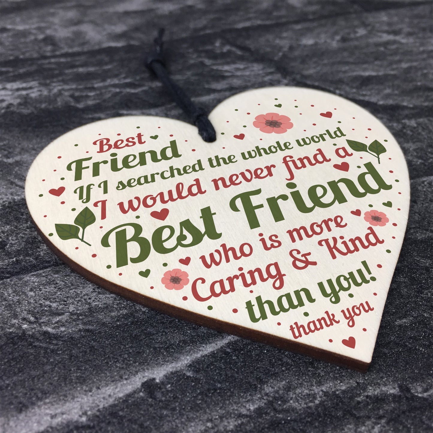 BEST FRIEND Friendship Gift For Friend Birthday Christmas Plaque