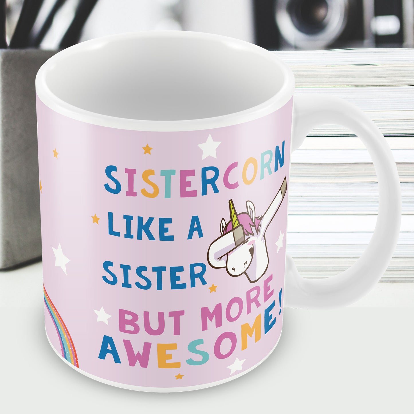 Sister Gift SISTERCORN Mug Unicorn Gift For Sister Birthday Gift