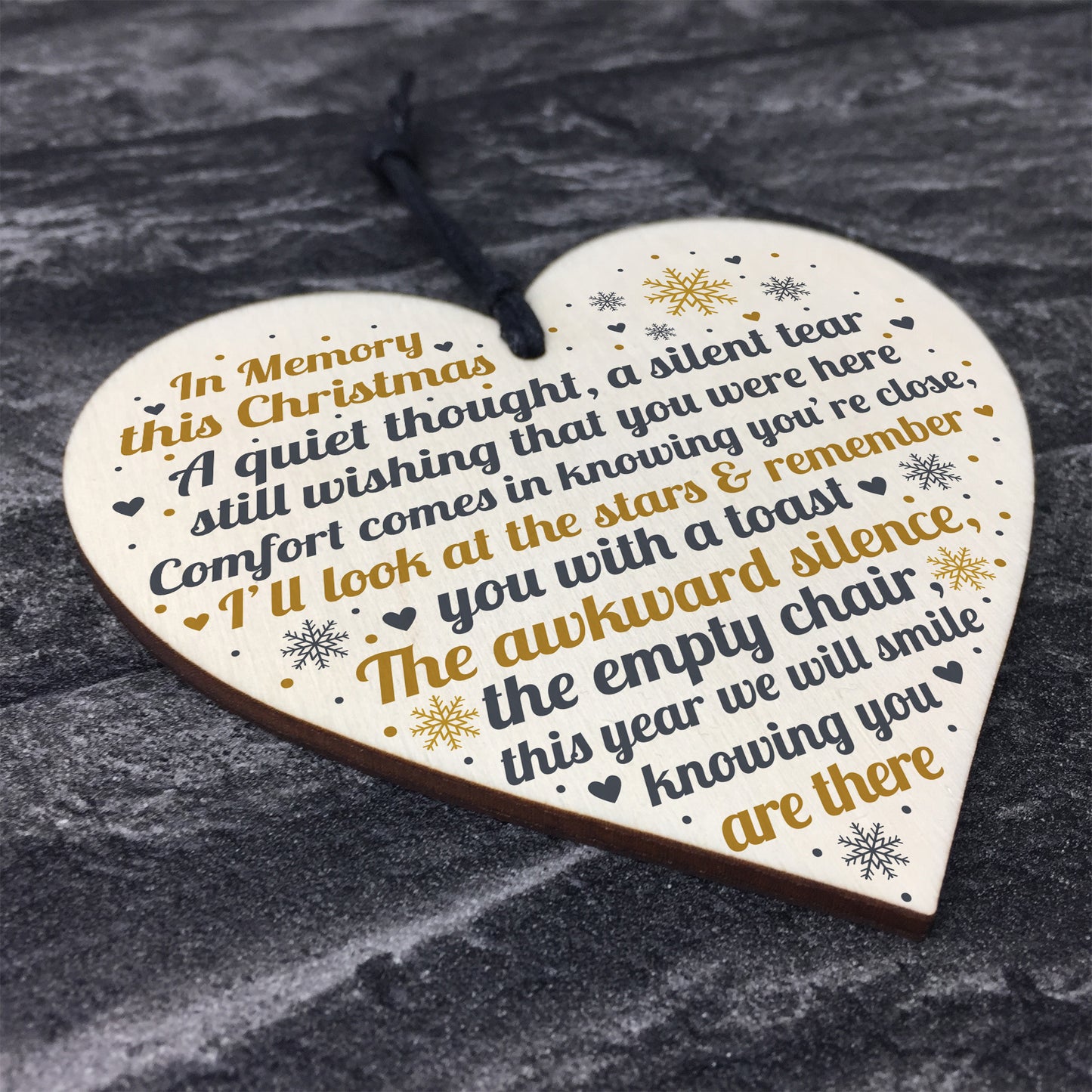 In Memory Christmas Memorial Decorations Tree Bauble Mum Dad Nan