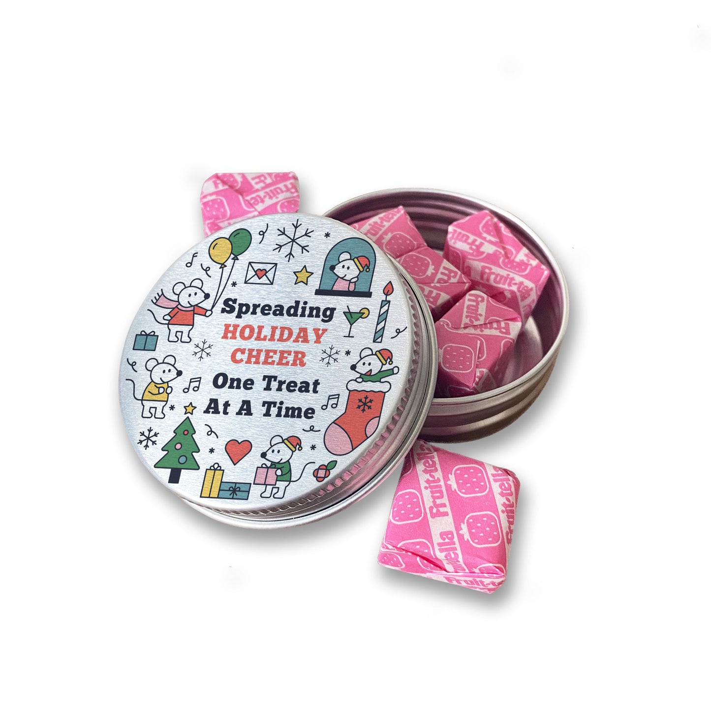 Christmas Treat Sweet Tin Stocking Filler Gift For Son Daughter