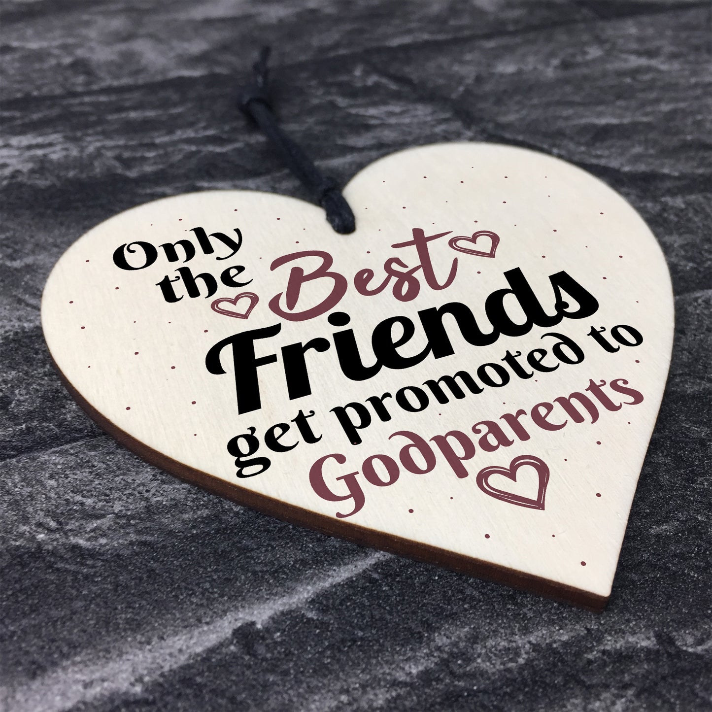Handmade Best Friend Gift Godparent Asking Gift For Christening