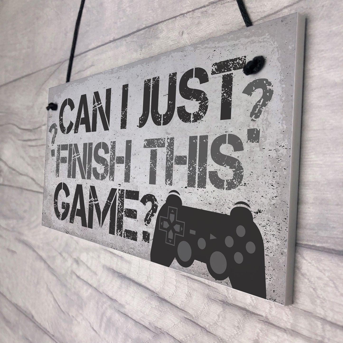 Hanging Gamer Sign Boys Bedroom Decor Boys Bedroom Wall Art