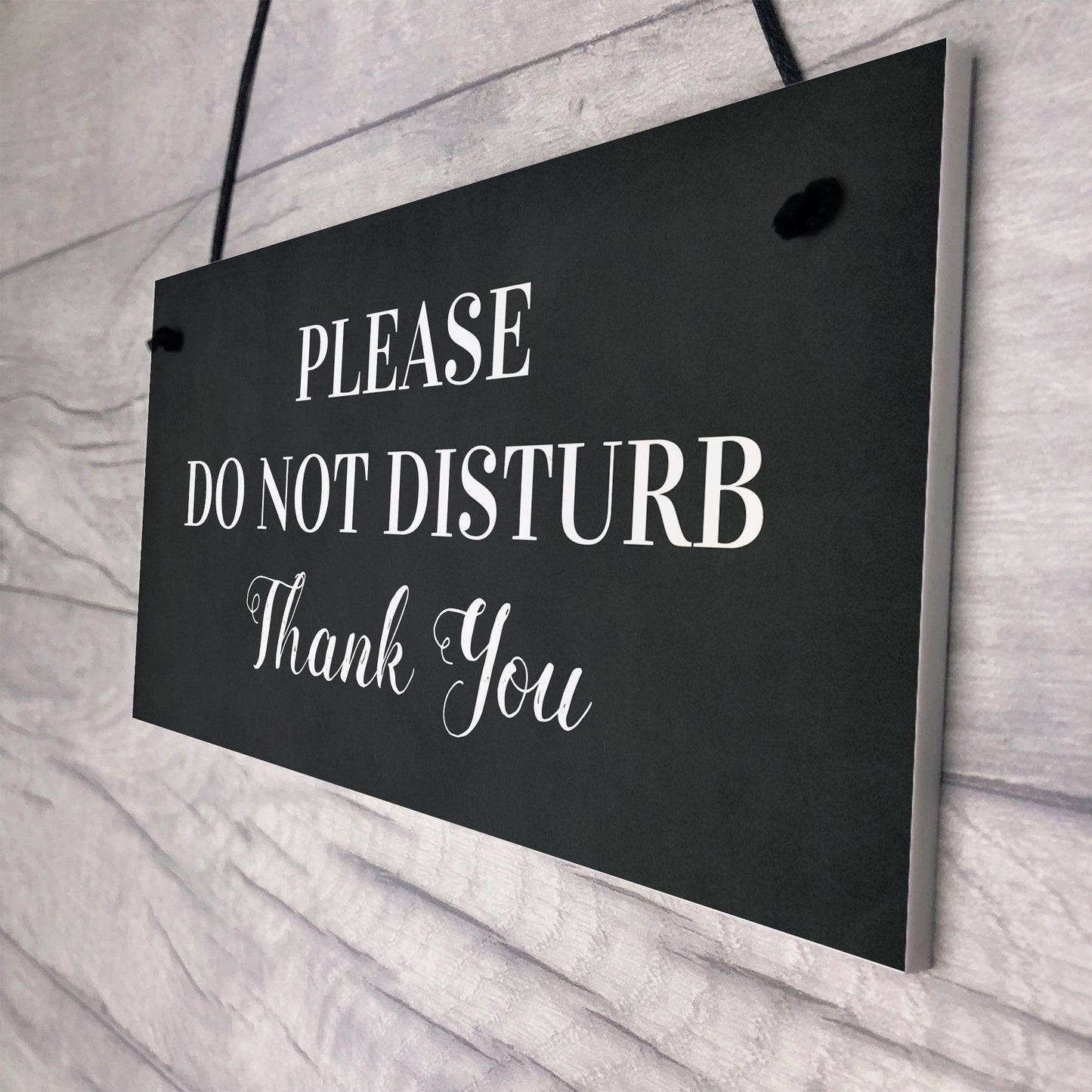 Do Not Disturb Thank You Door Sign Hotel Guest House Sign
