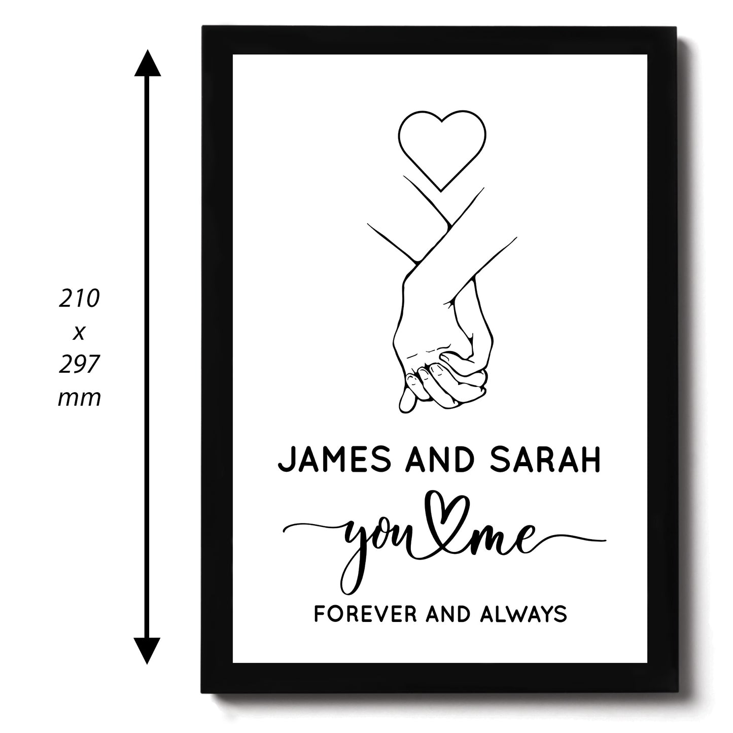PERSONALISED Valentines Gifts for Him Her Boyfriend Girlfriend