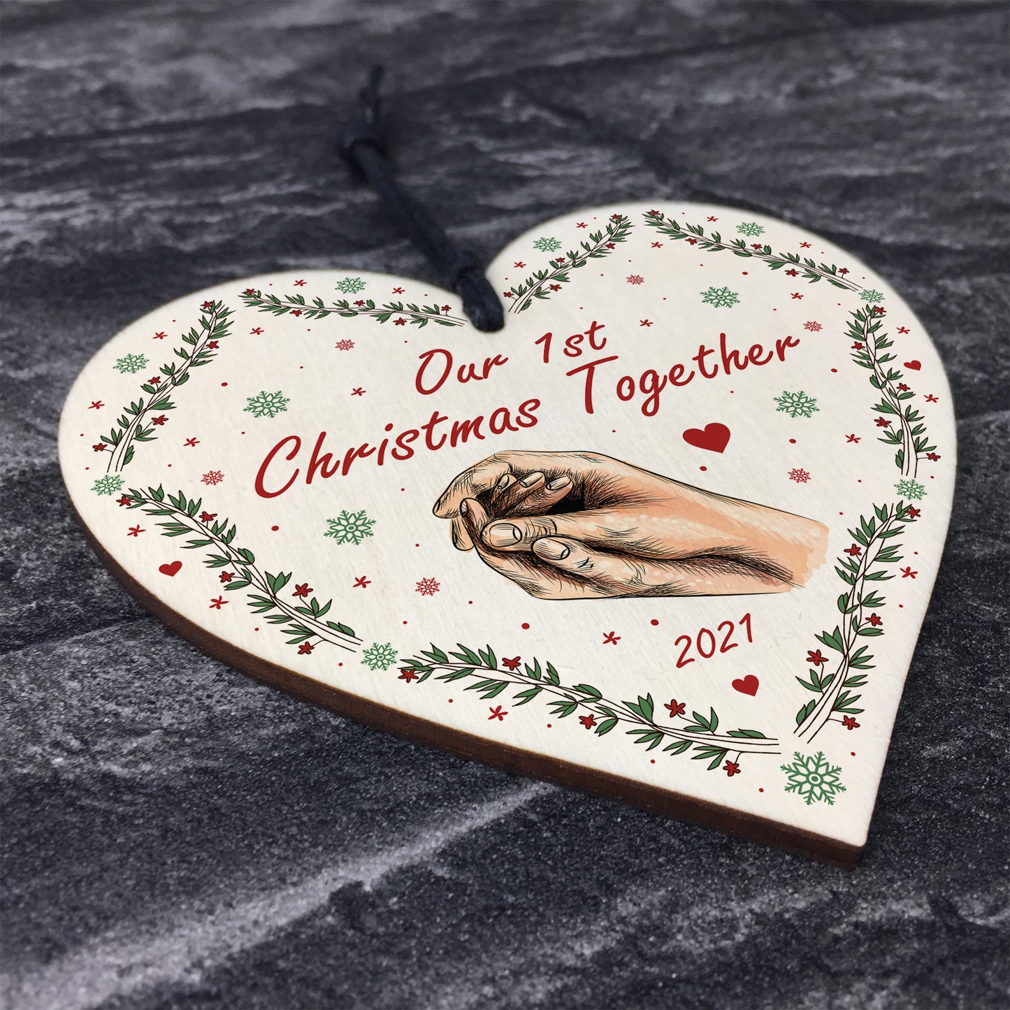 PERSONALISED Gift For Girlfriend Boyfriend Christmas Bauble
