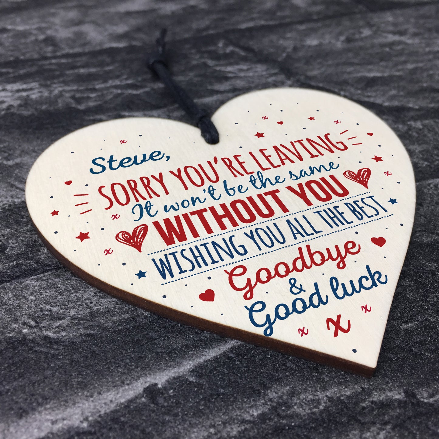 PERSONALISED Sorry You're Leaving Boss Friend Colleagues Gift