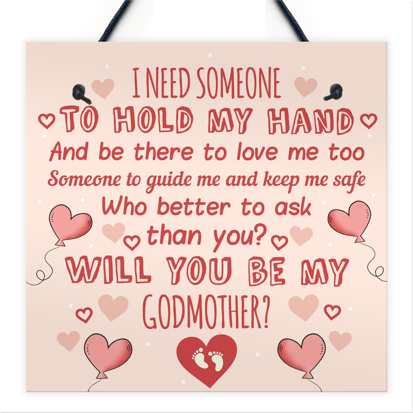 Will You Be My Godmother Request Card Godparent Thank You