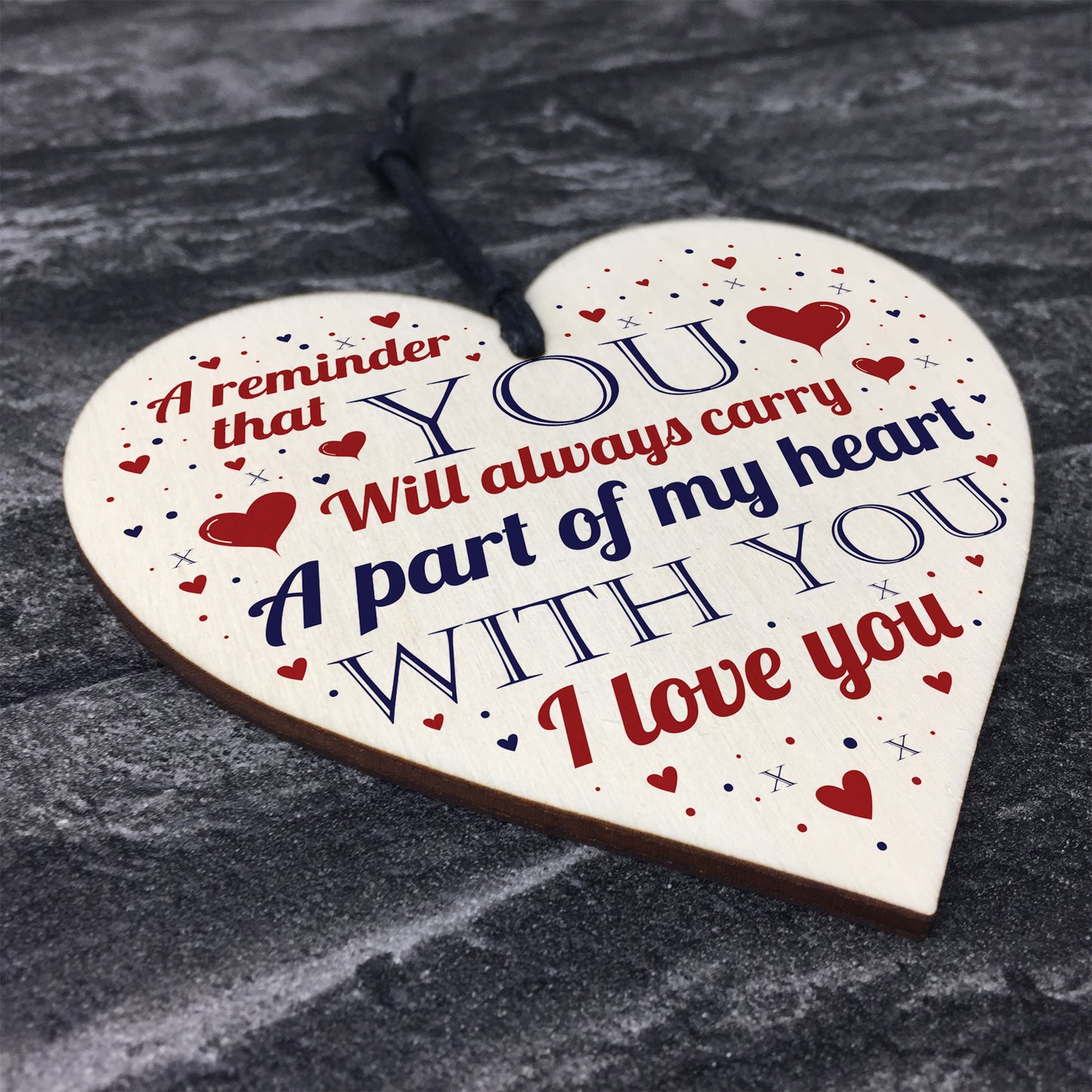 LOVE YOU Sign Special Valentines Gift For Him Her Husband