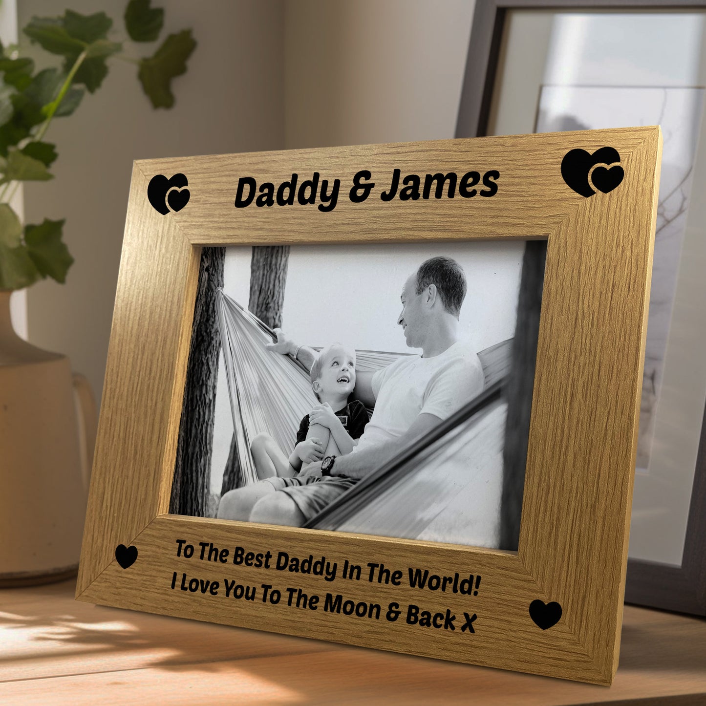 Personalised Best Daddy In The World Gift For Dad Daddy
