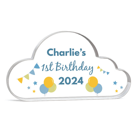 Personalised First Birthday Keepsake Gifts 1st Birthday Gift